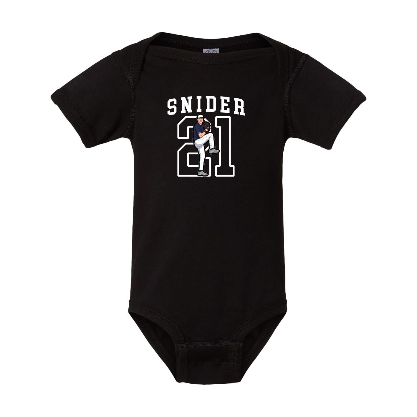 Baby Onesie — Shirsey in Black