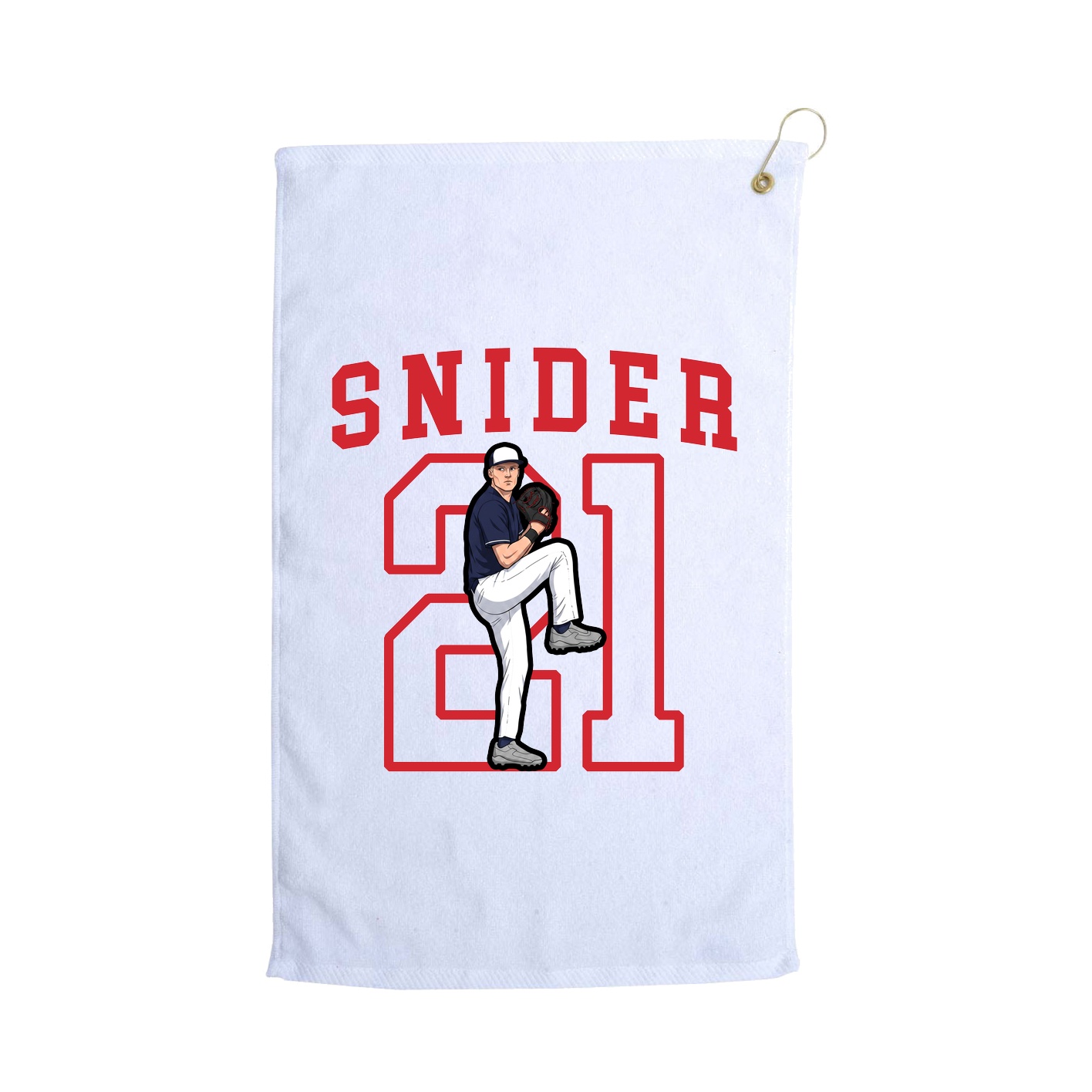 Golf Towel — Shirsey in White