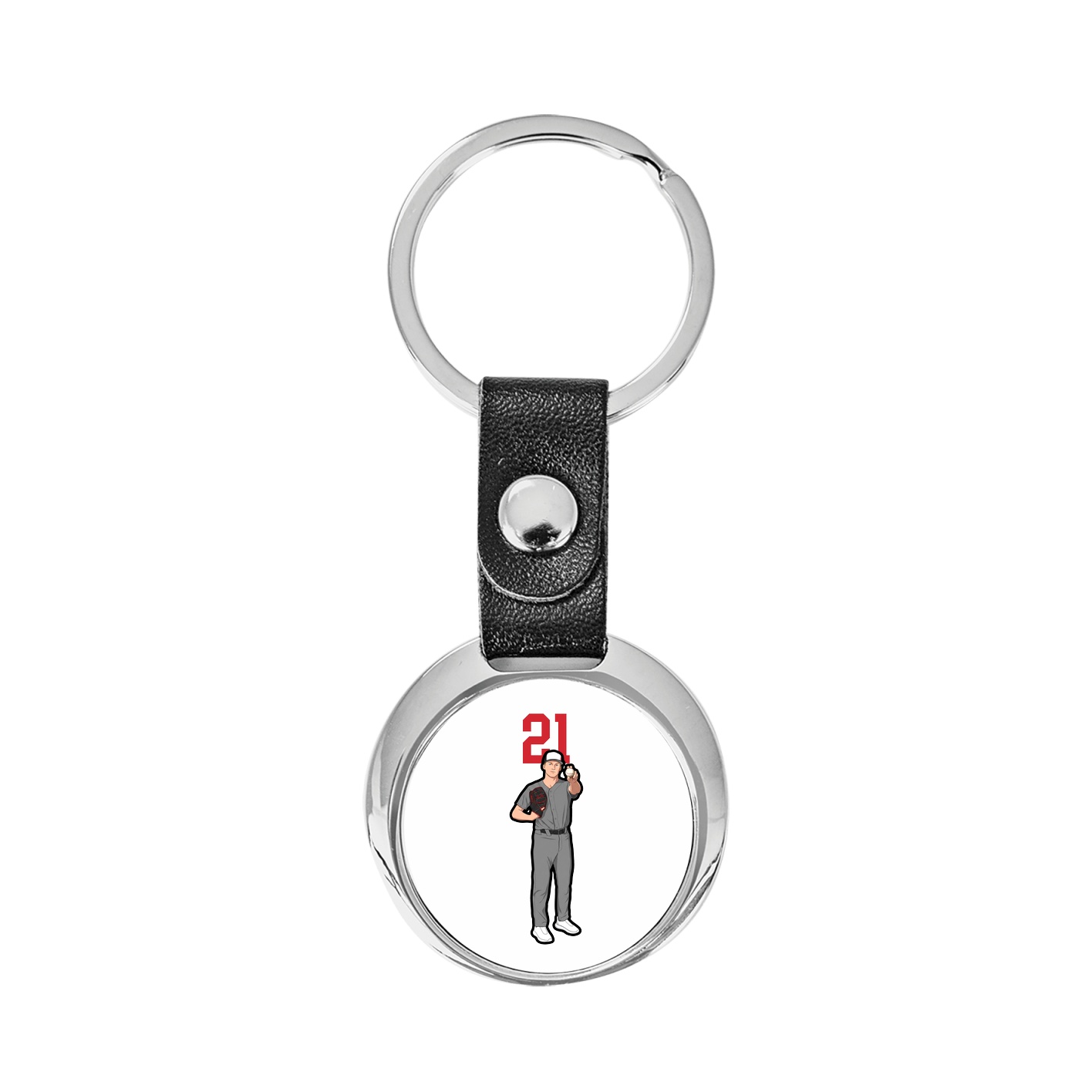 Key Chain — Number Top in Classic
