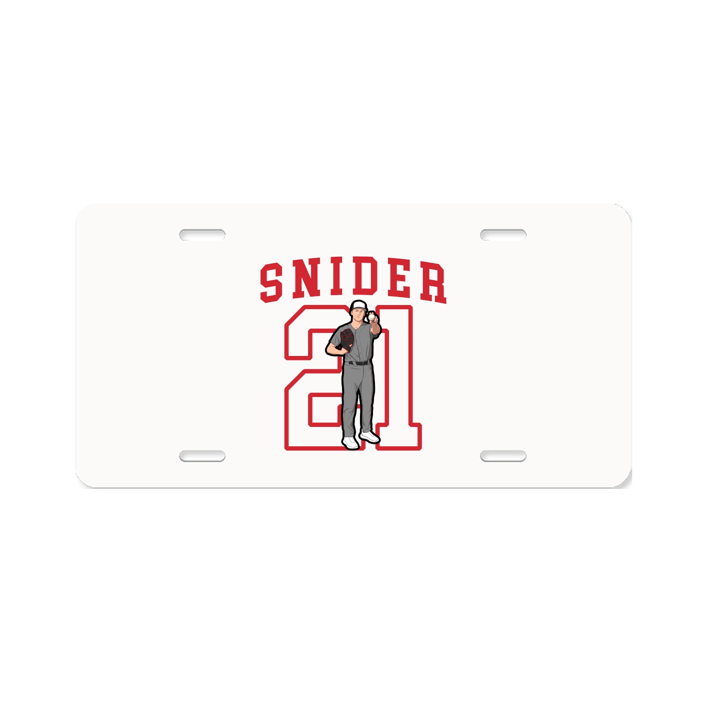 Aluminum License Plate