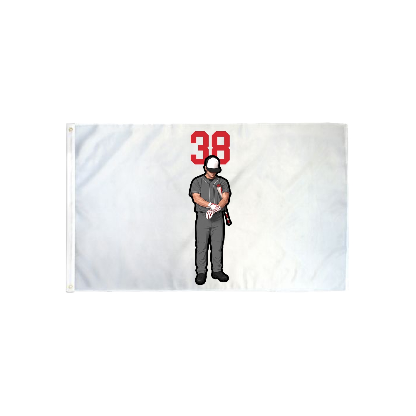 3x5 Flag — Number Top in Classic