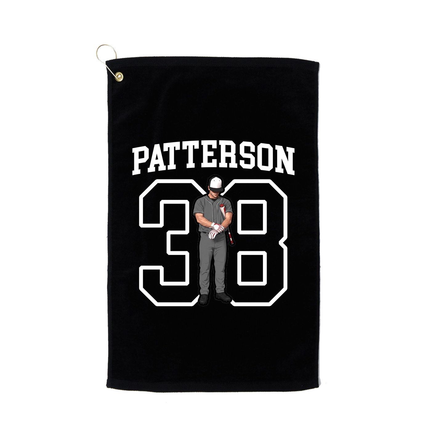 Golf Towel — Shirsey in Black