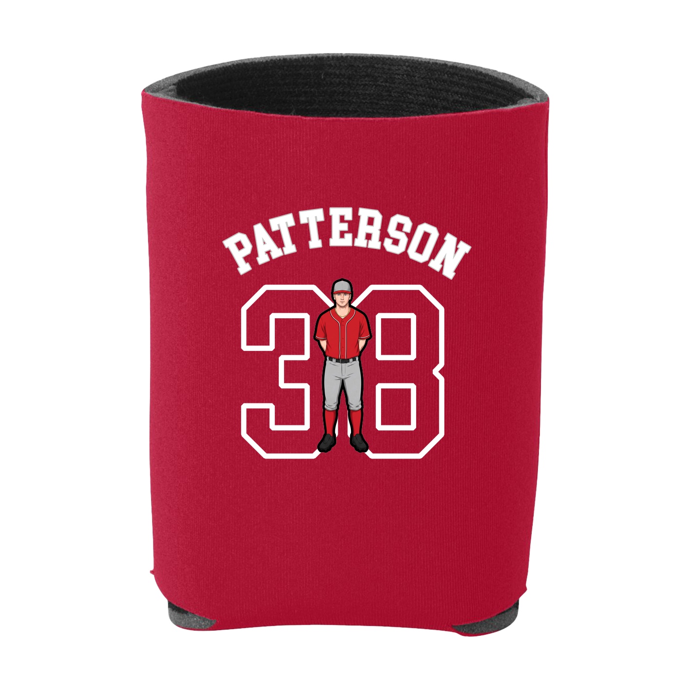 Can Holder — Shirsey Arch in Red