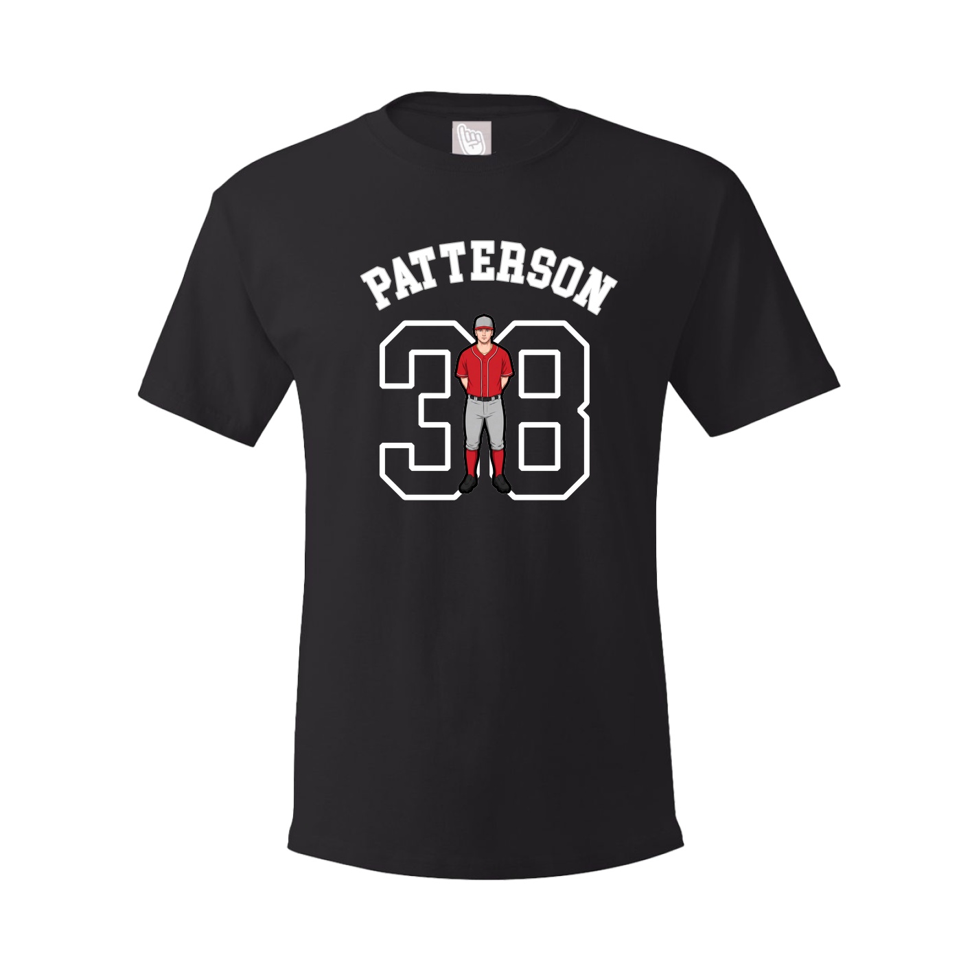 Youth Tee — Shirsey Arch in Black
