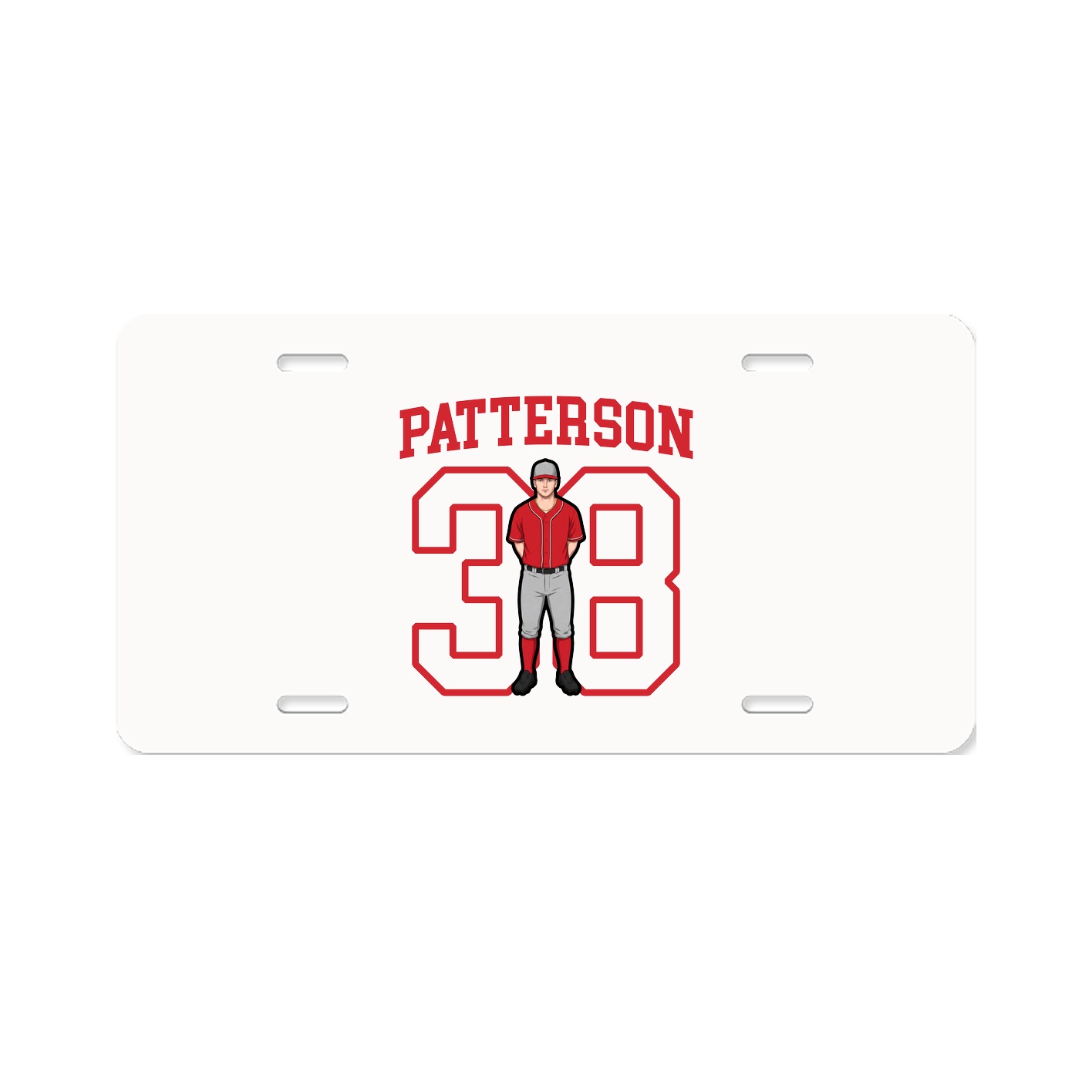 License Plate — Shirsey in Classic