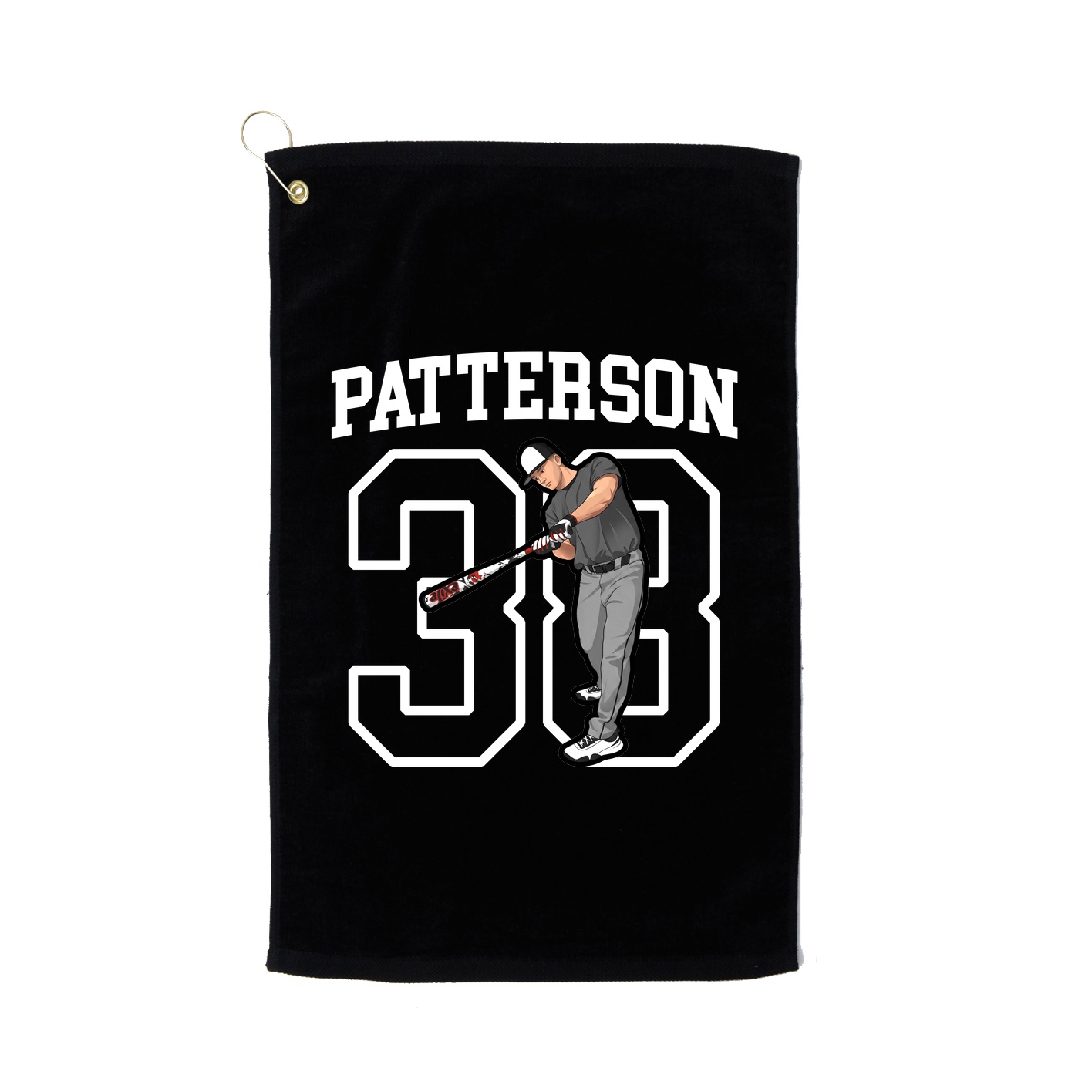 Golf Towel — Shirsey in Black