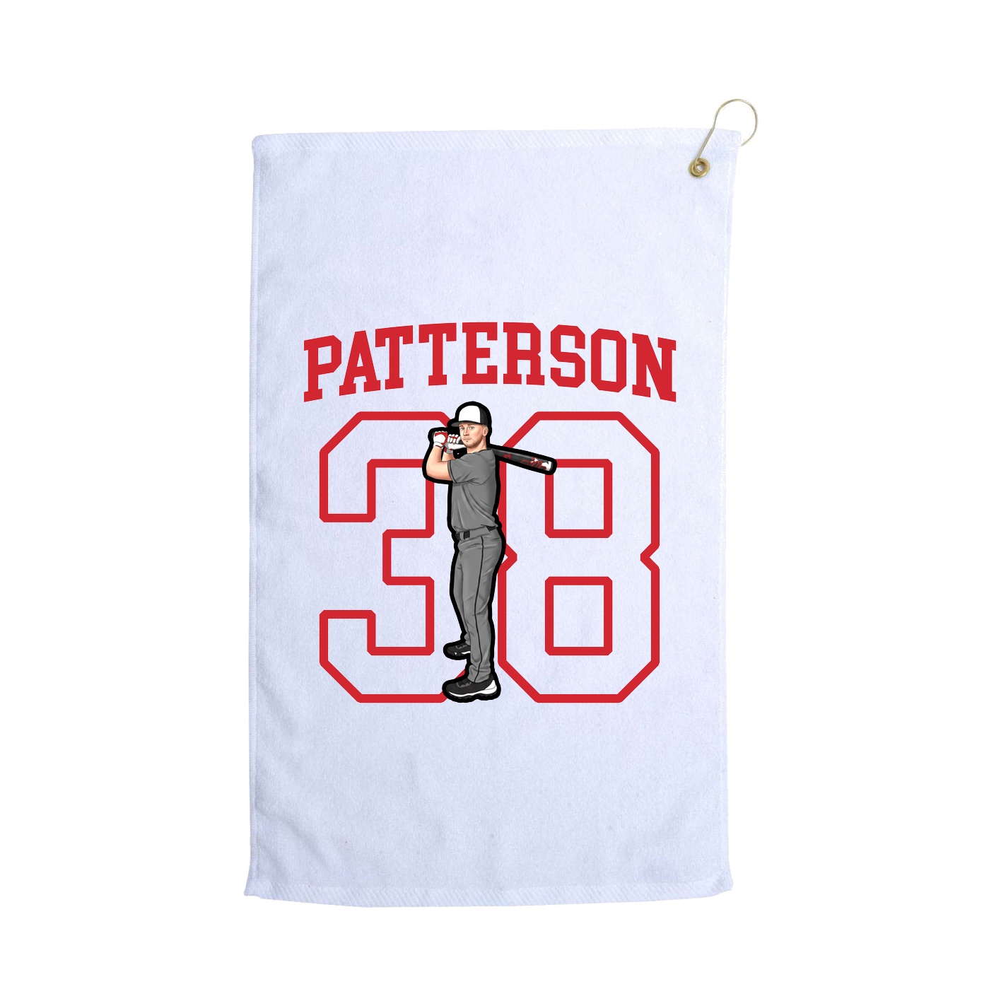 Golf Towel — Shirsey in White