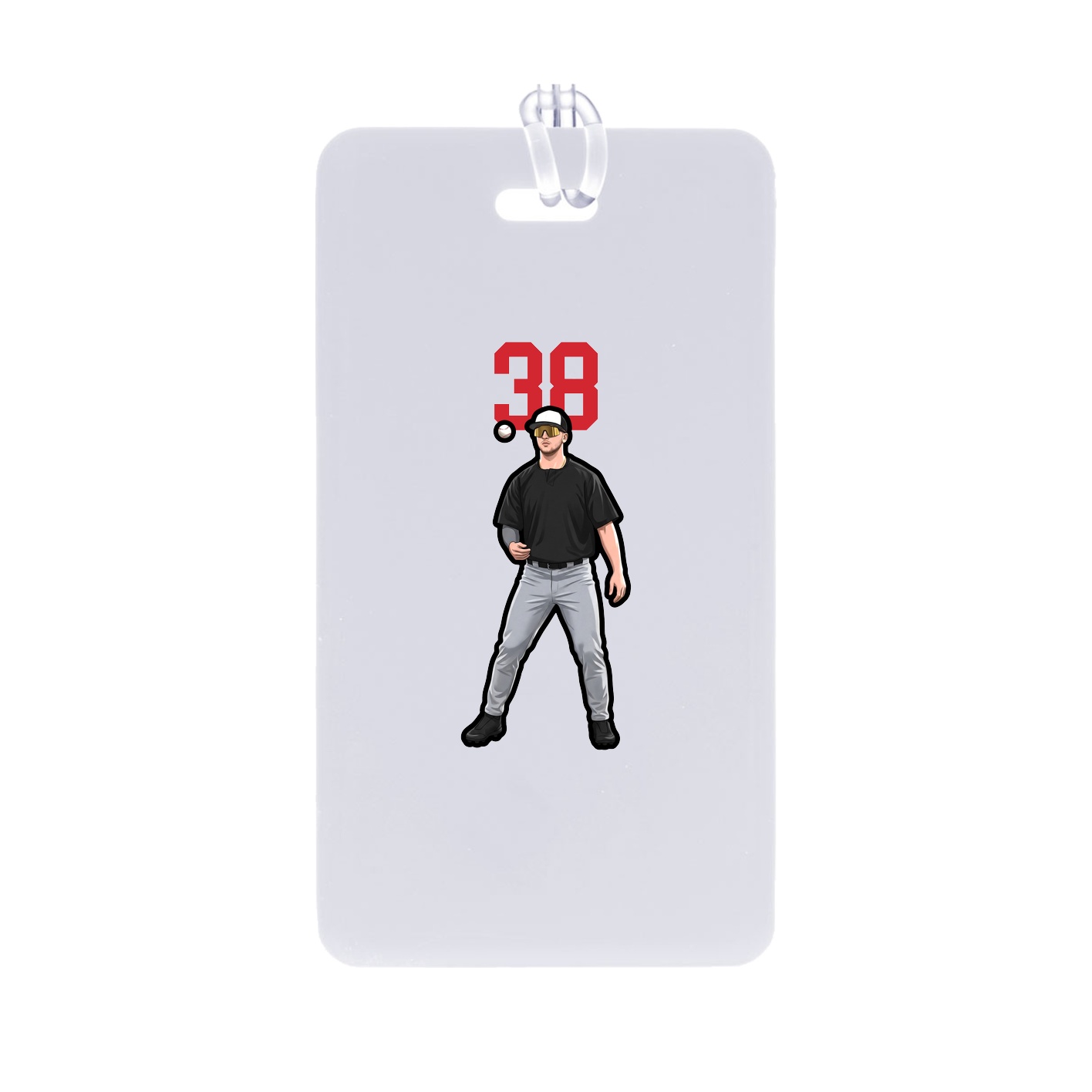 Bag Tag — Number Top in Classic