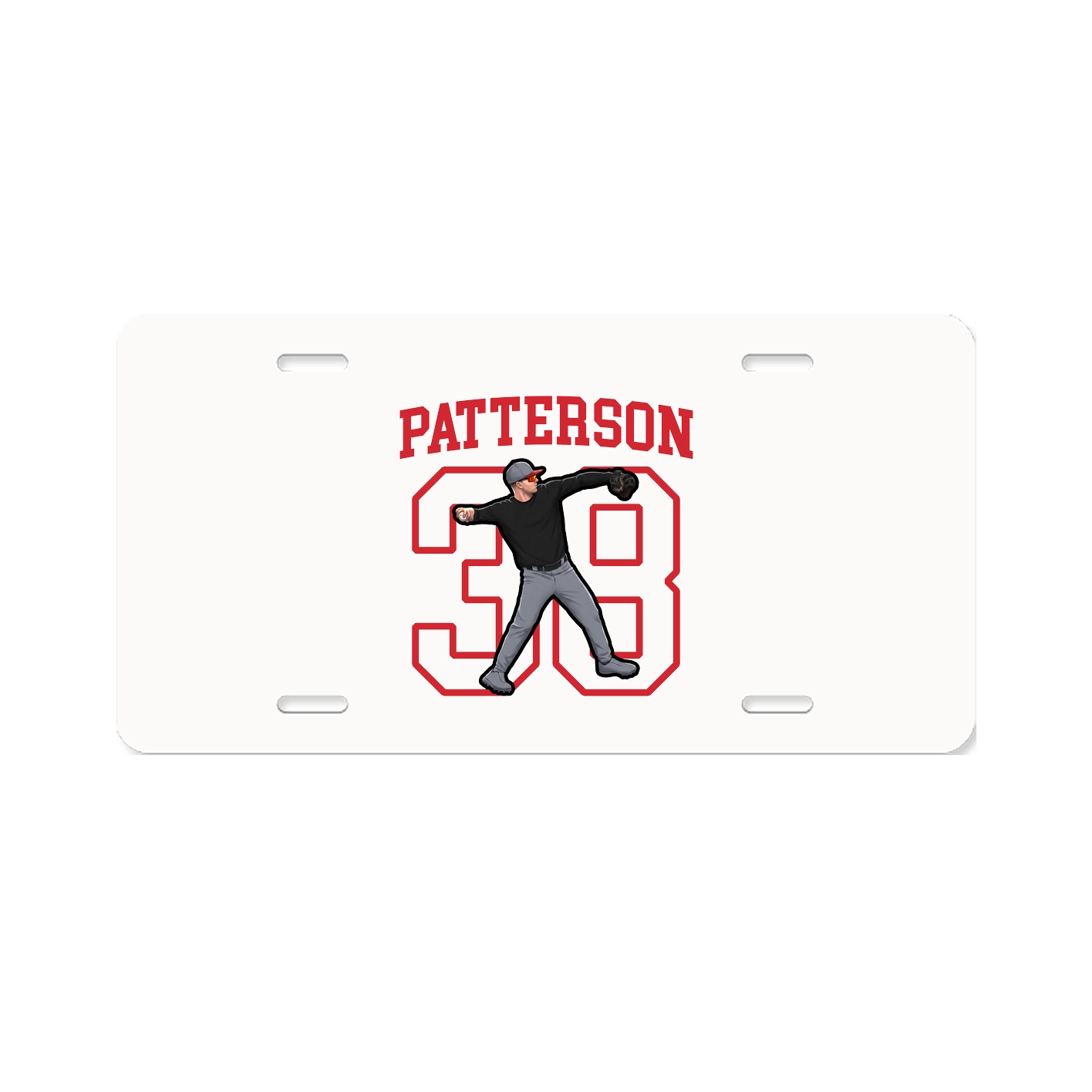 Aluminum License Plate