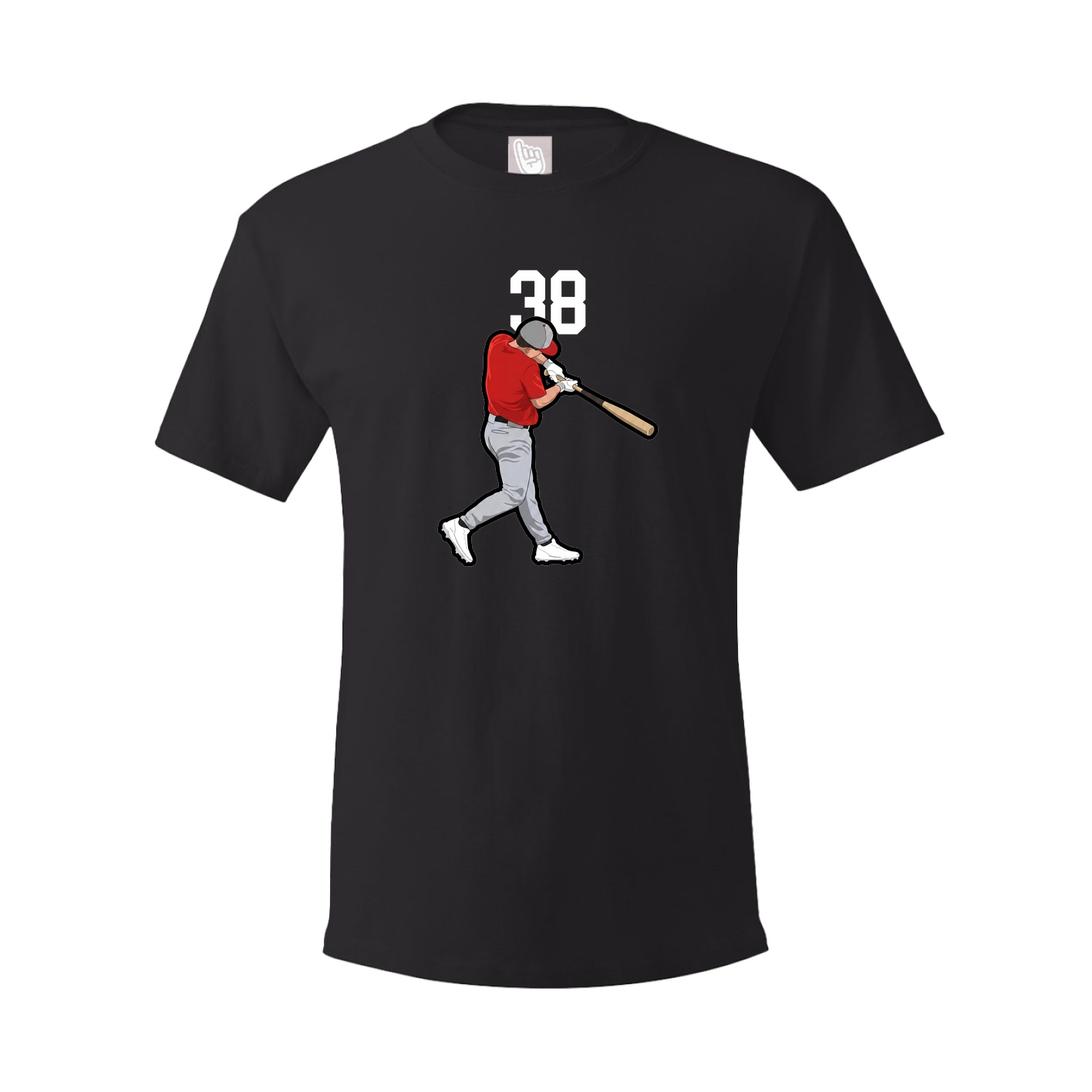 Tee — Number Top in Black