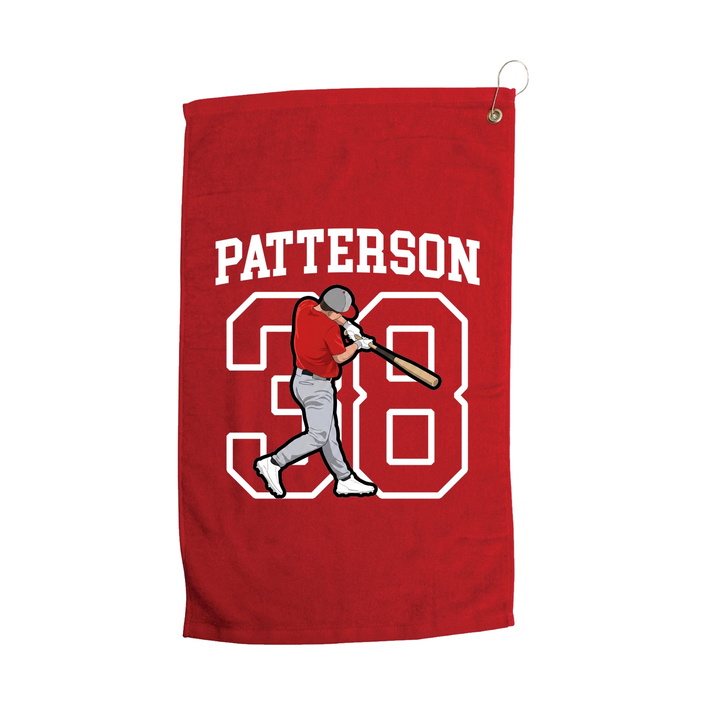Golf Towel — Shirsey in Red