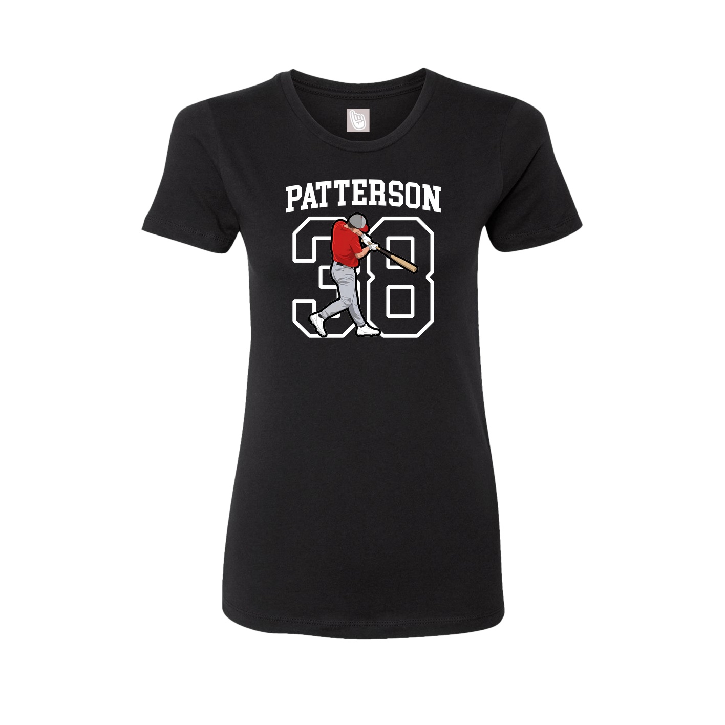 Fitted Women's Tee — Shirsey in Black