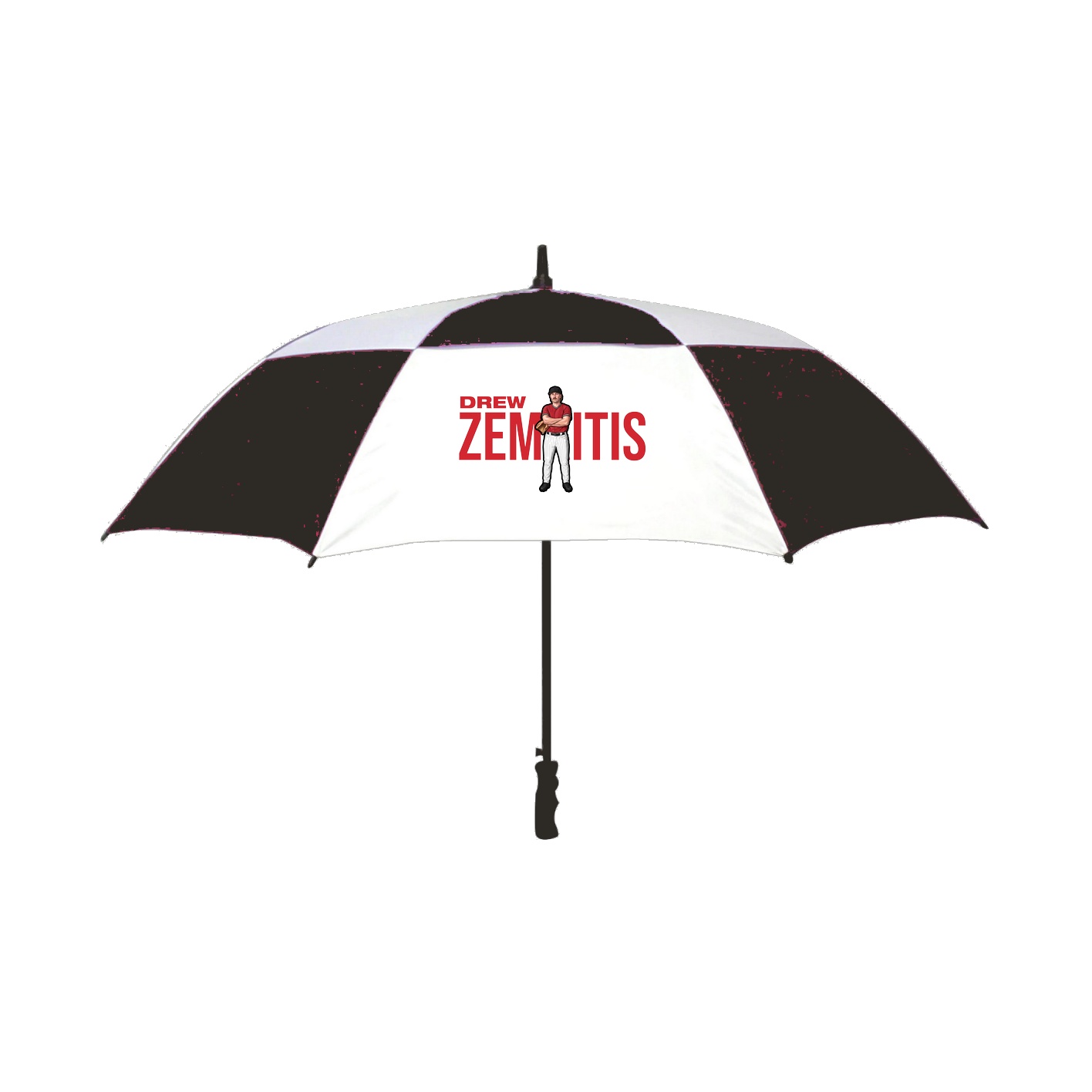 Golf Umbrella — Player Name in Black