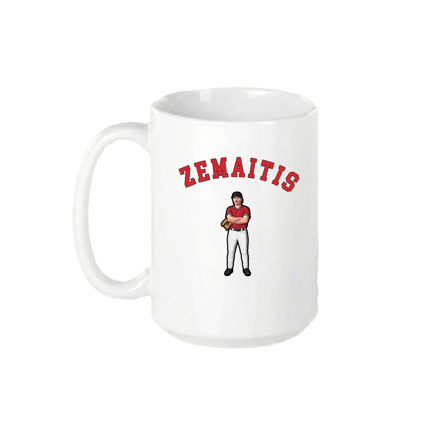 15oz Coffee Mug — Shirsey Arch in White