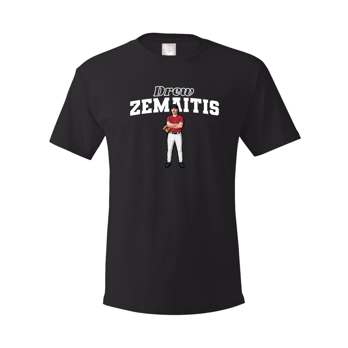 Youth Tee — Name Arch in Black