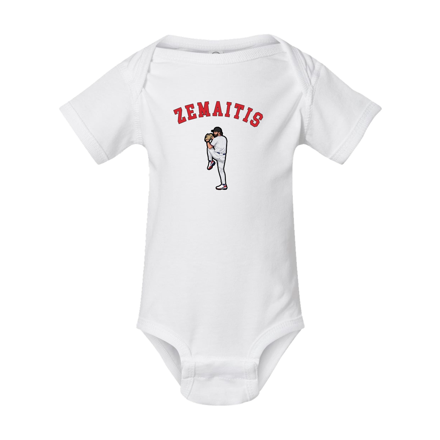 Baby Onesie — Shirsey Arch in White