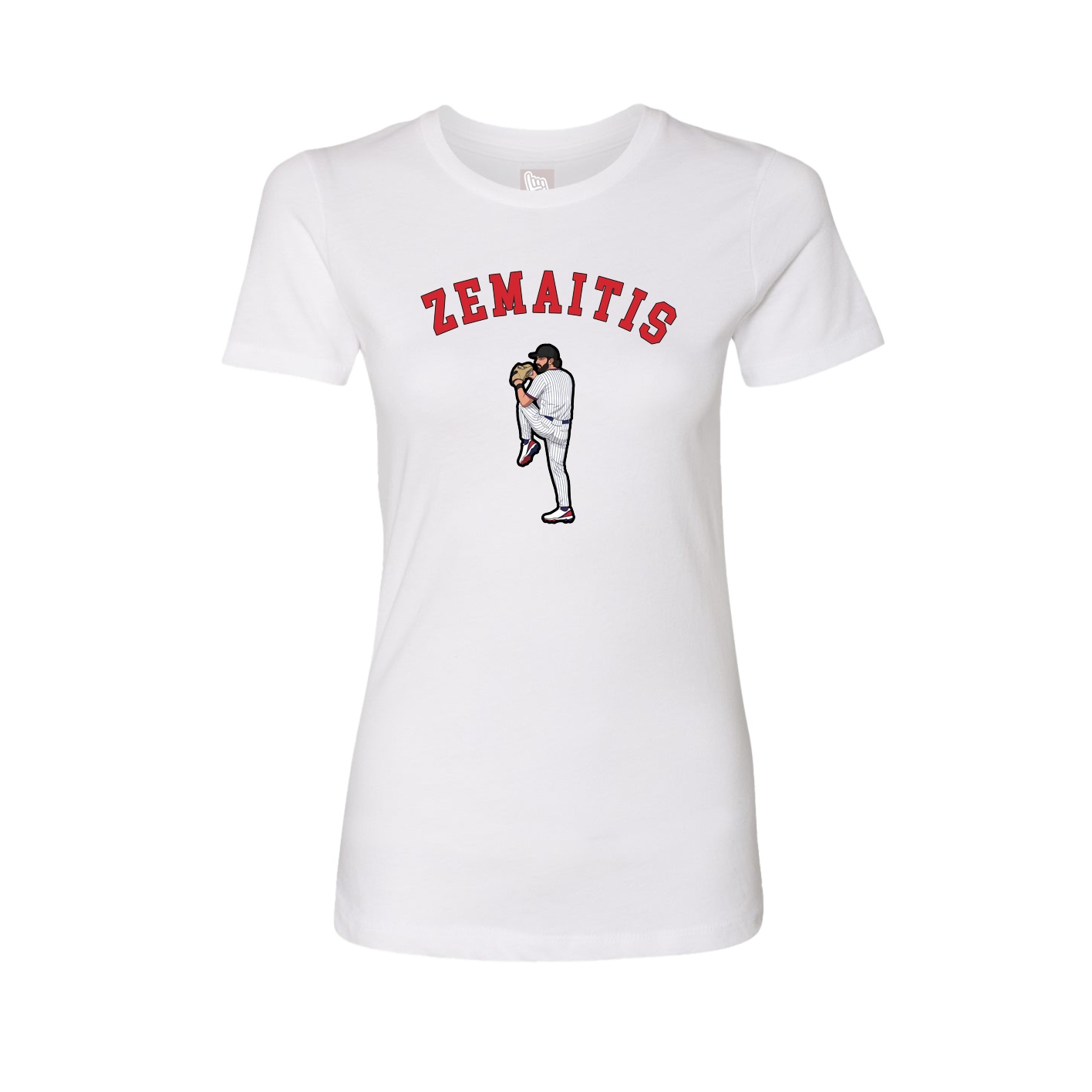 Womens Tee — Shirsey Arch in White
