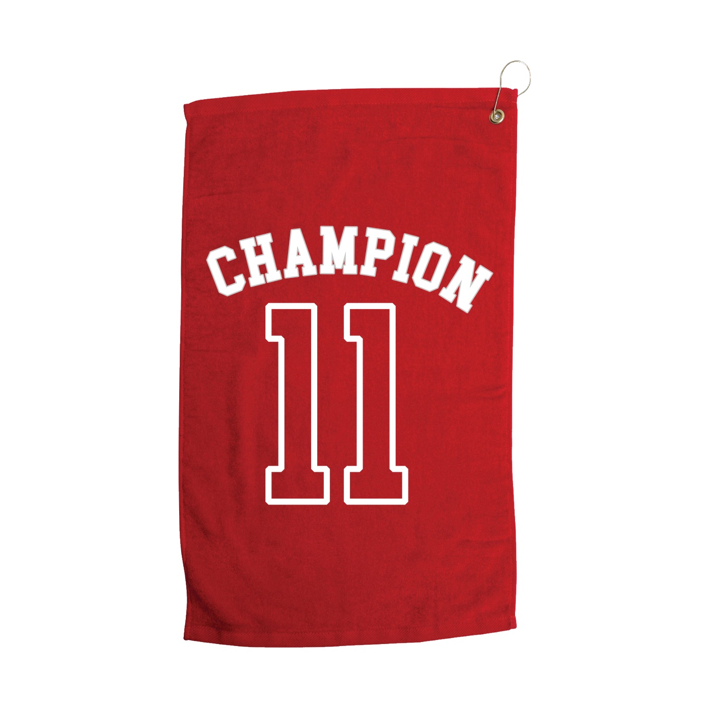 Golf Towel — Shirsey Arch in Red