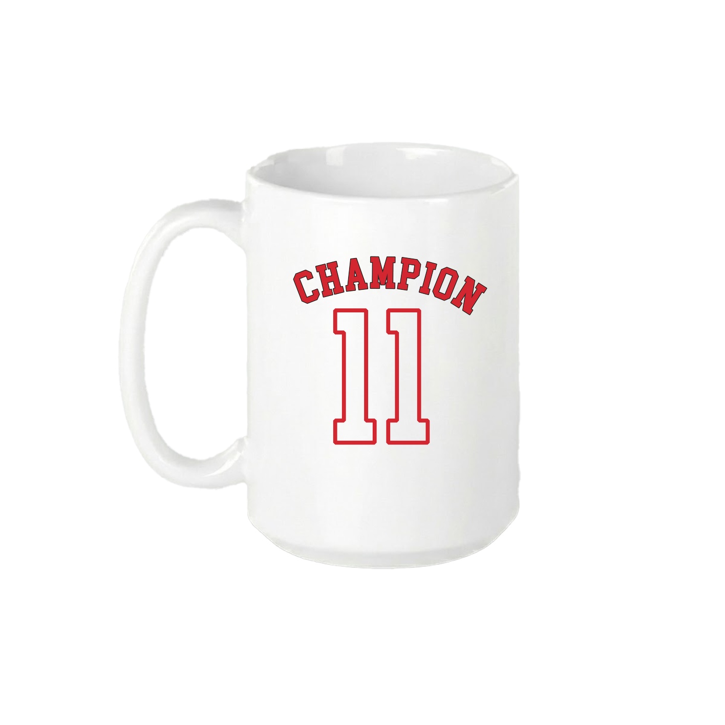 15oz Coffee Mug — Shirsey Arch in White