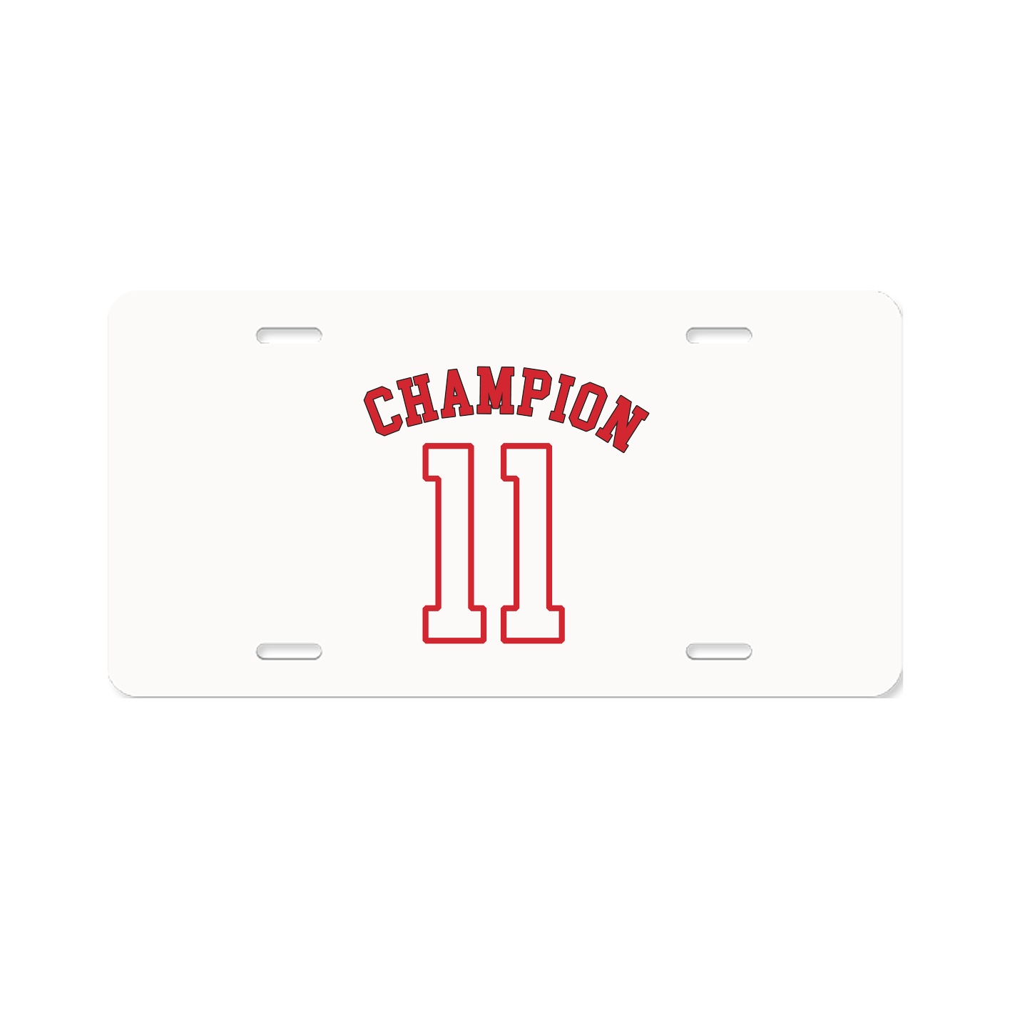 License Plate — Shirsey Arch in Classic