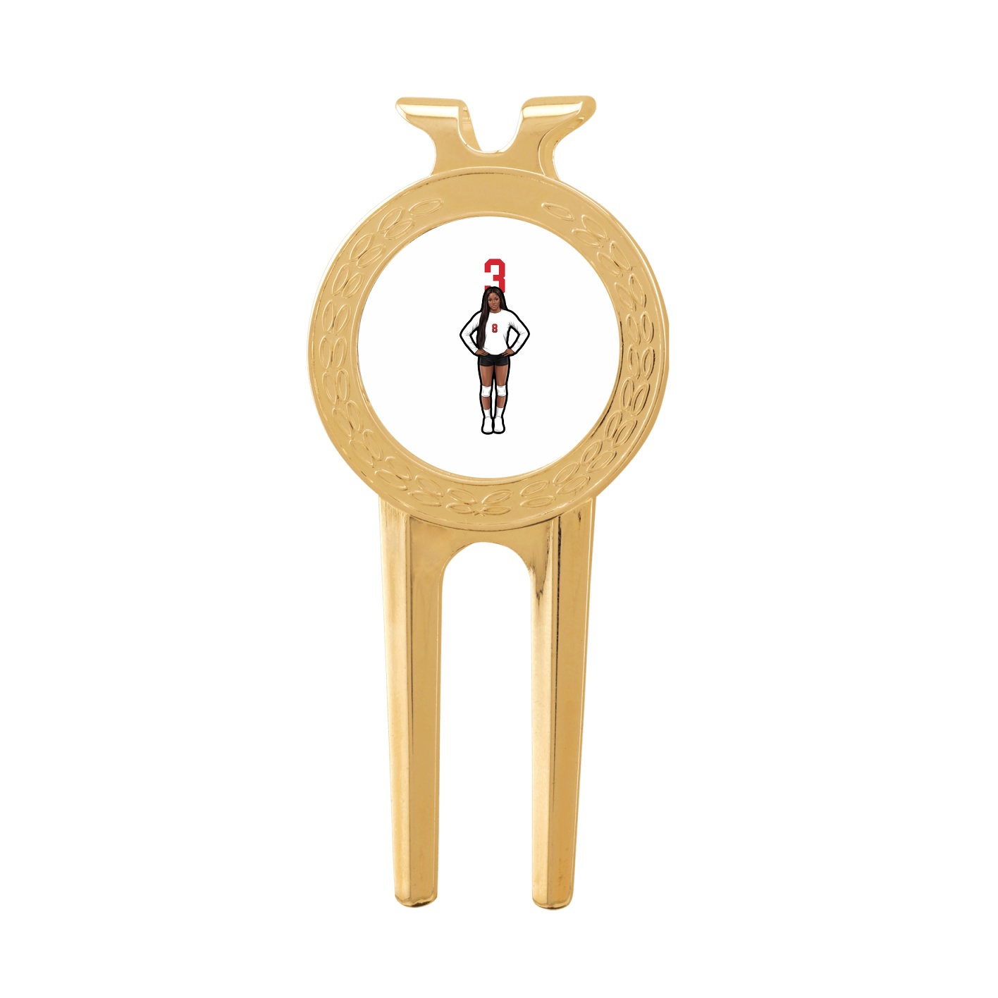 Divot Tool with Ball Marker — Number Top in Classic