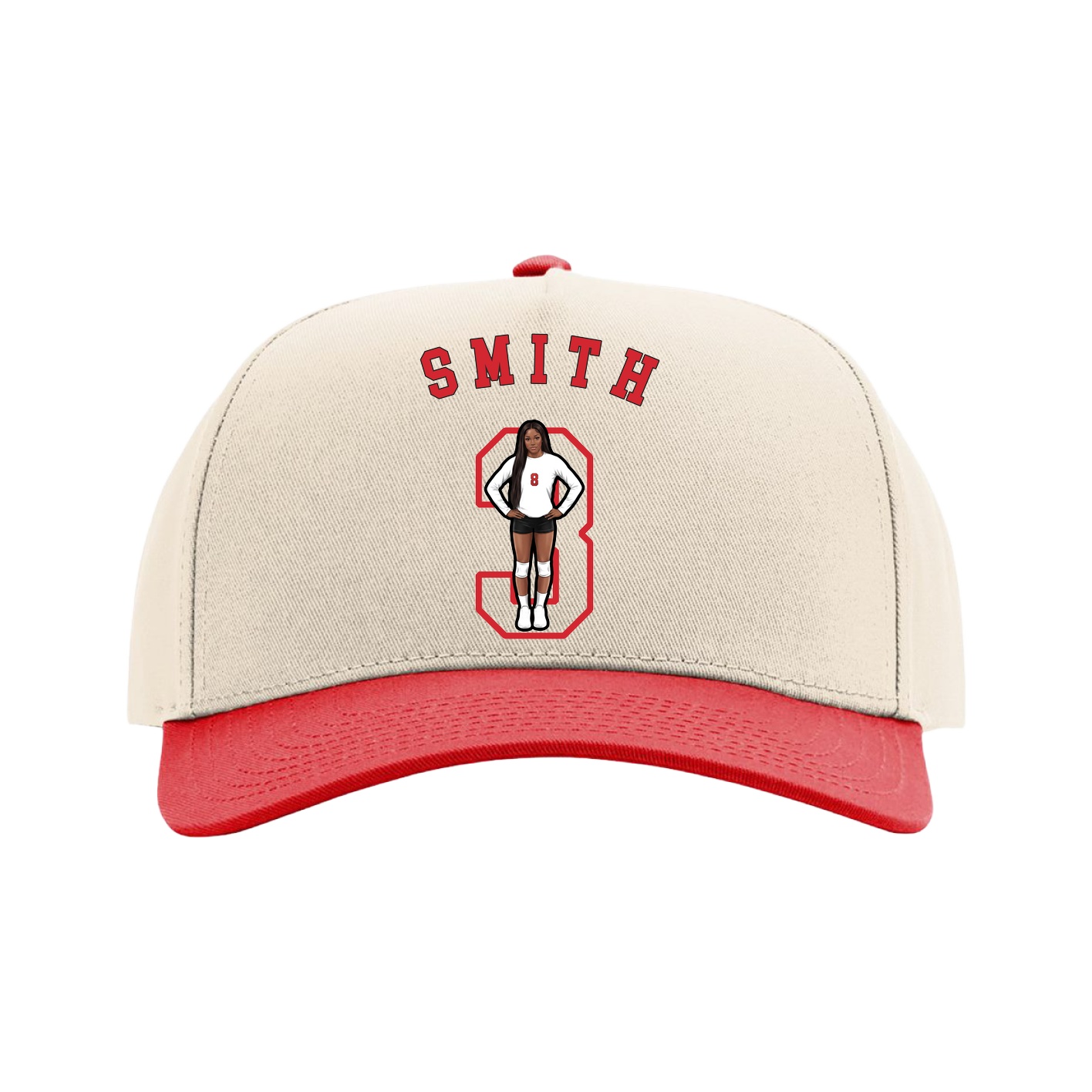 Full Fabric Five-Panel Champ Cap