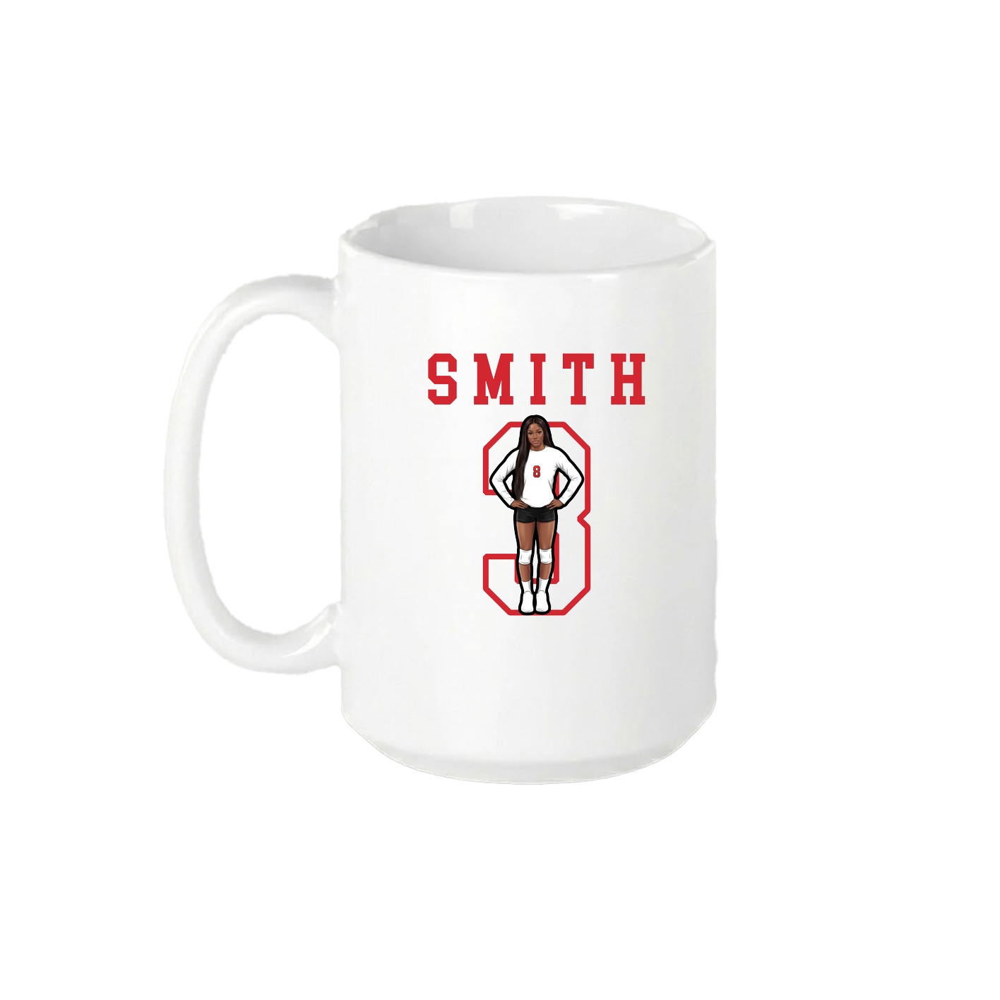 15oz Coffee Mug — Shirsey in White