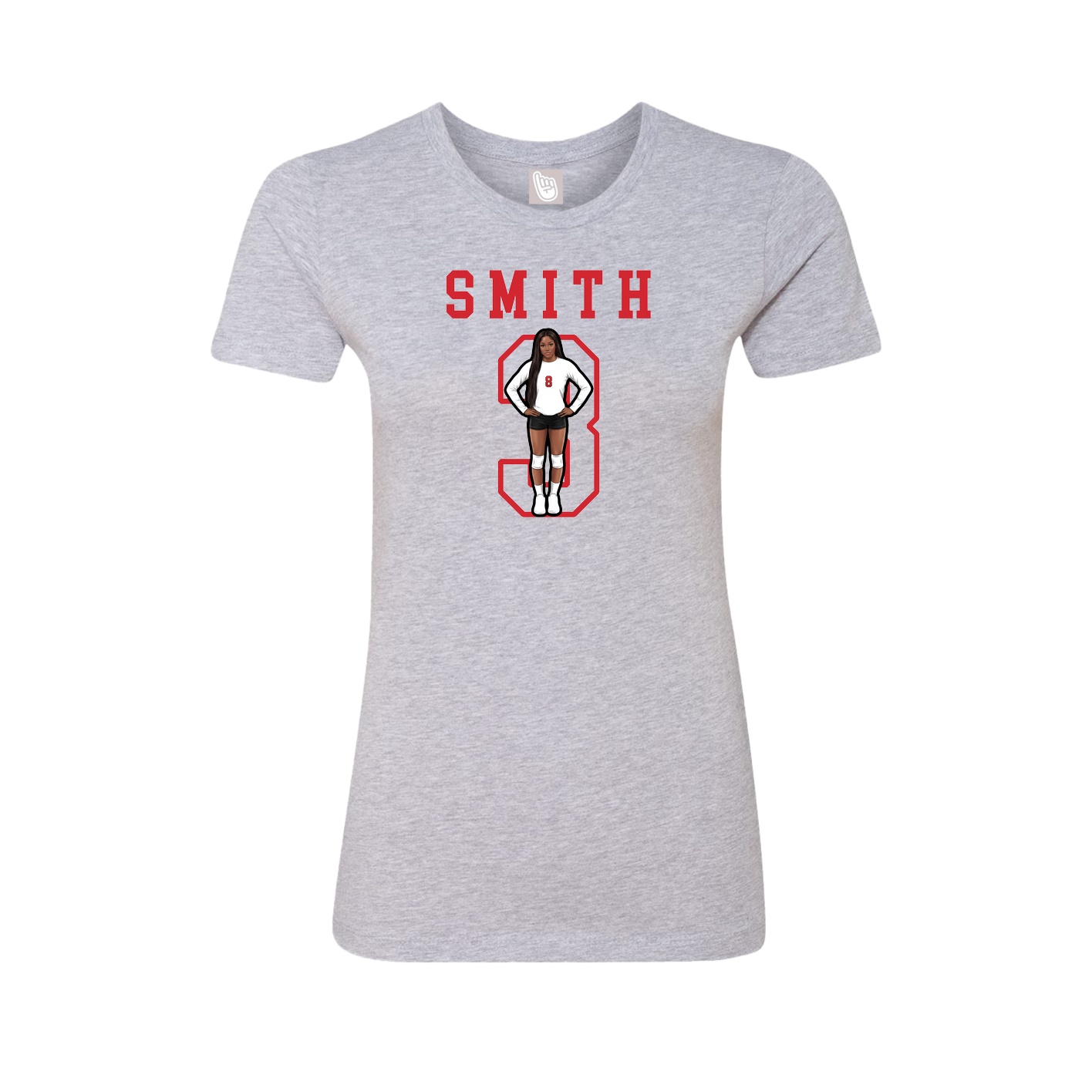 Womens Tee — Shirsey in Grey