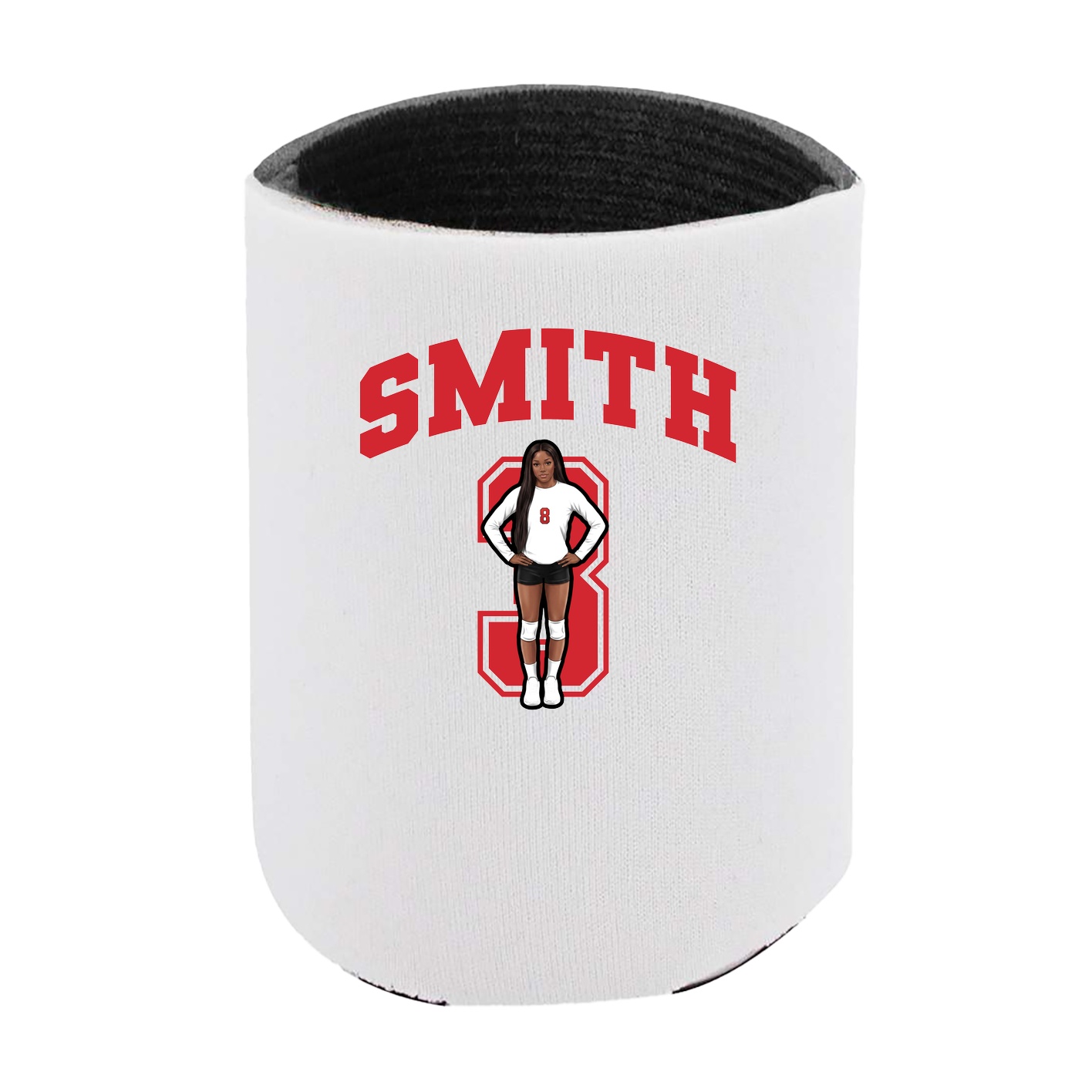 Can Holder — Number in White
