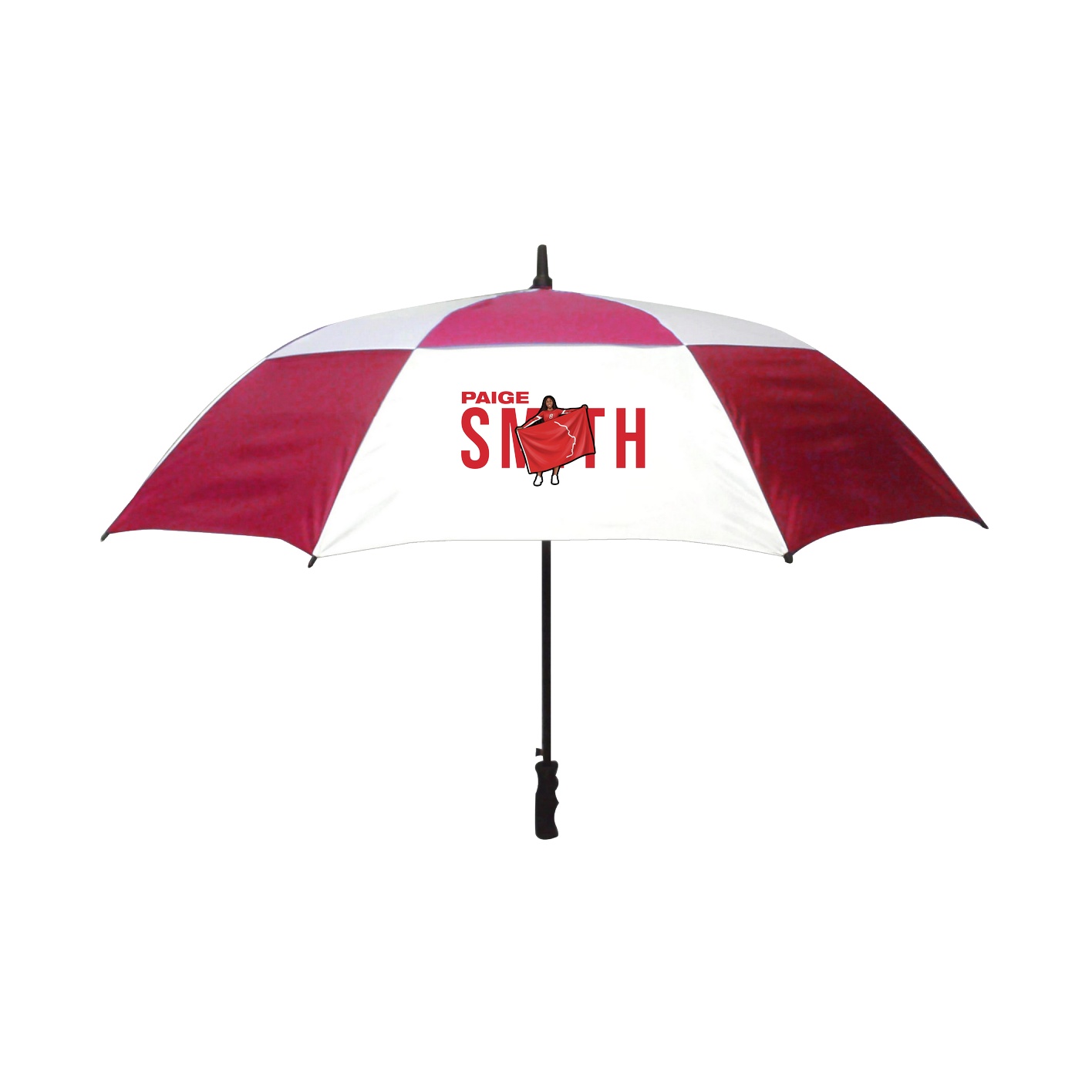Golf Umbrella — Player Name in Red