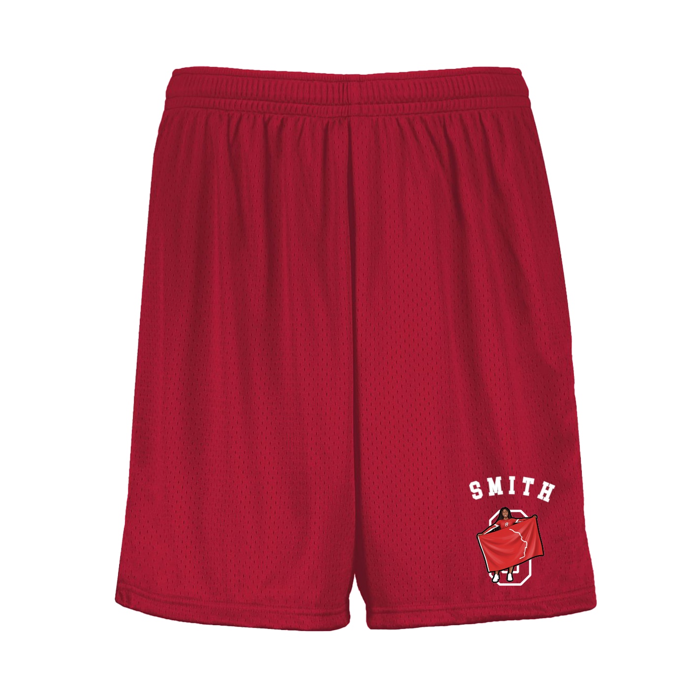 Shorts — Shirsey Arch in Red