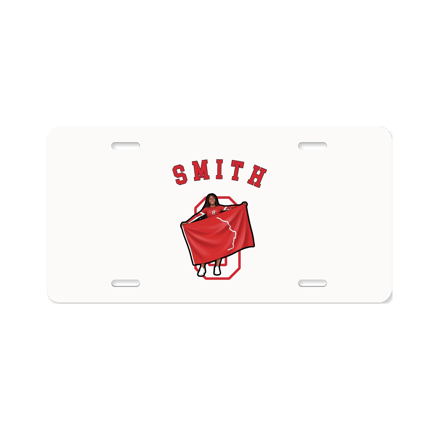 License Plate — Shirsey Arch in Classic