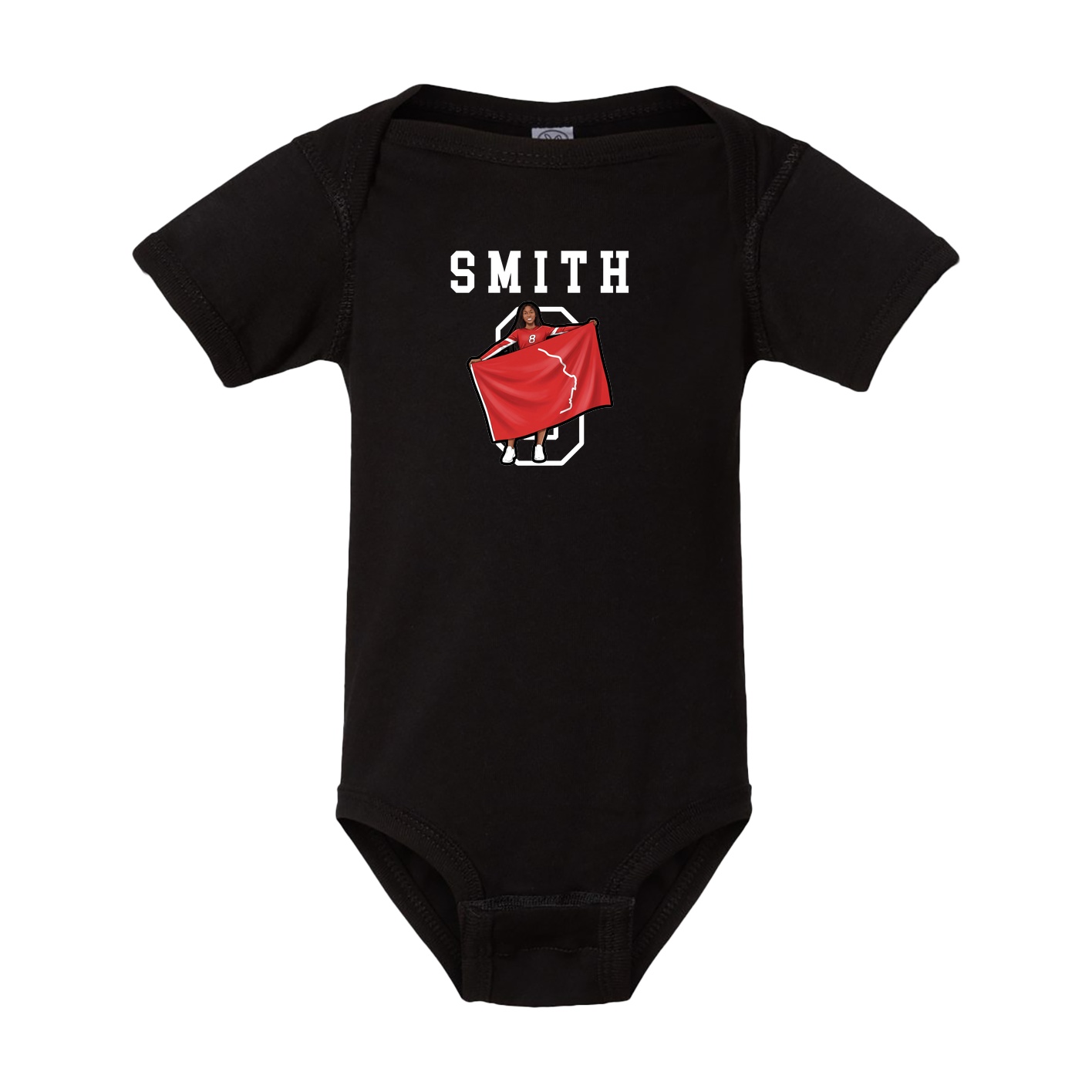 Baby Onesie — Shirsey in Black