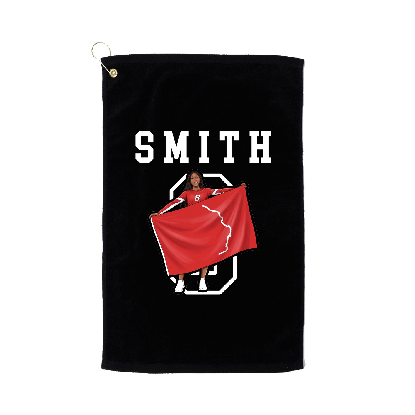 Golf Towel — Shirsey in Black