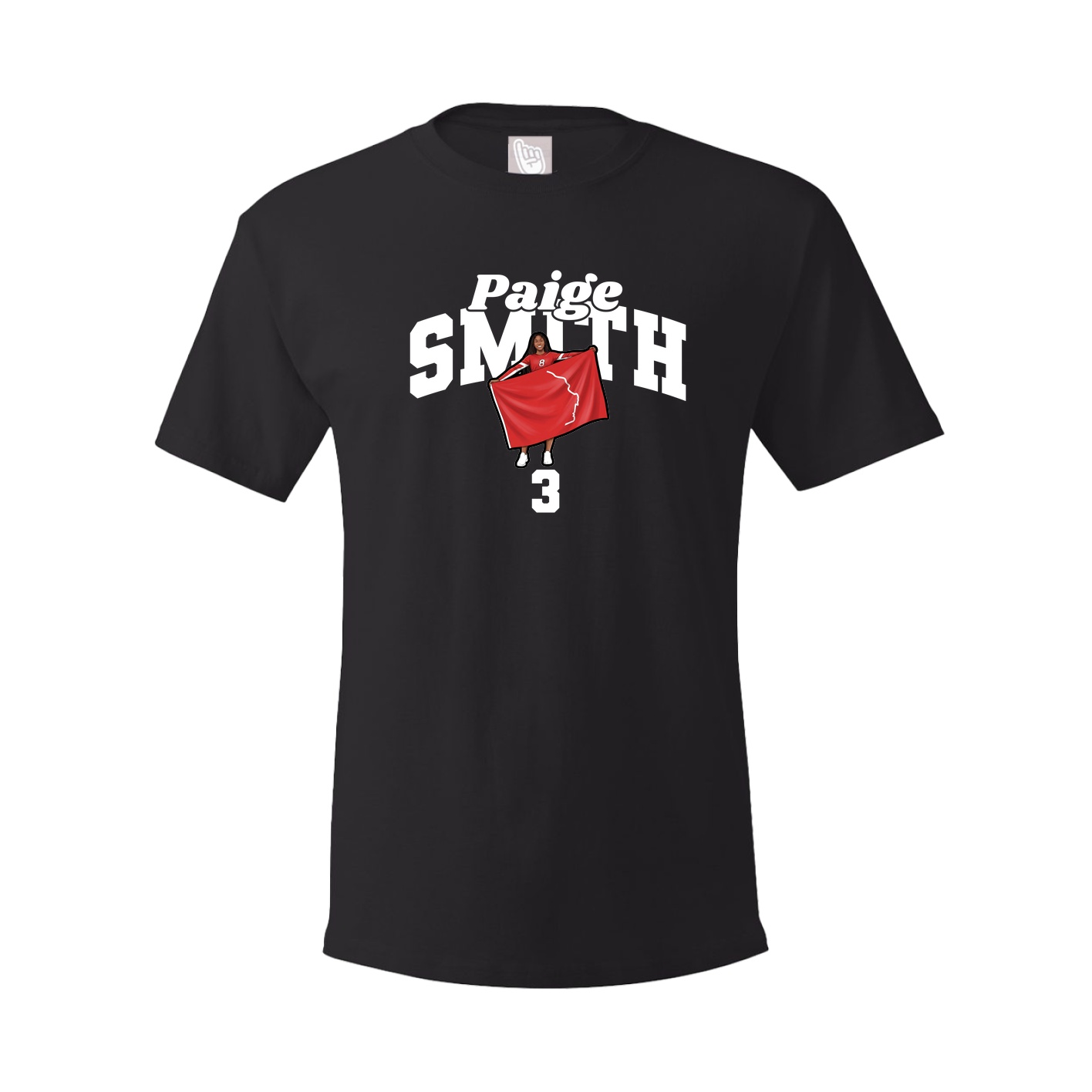 Tee — Signature Arch in Black