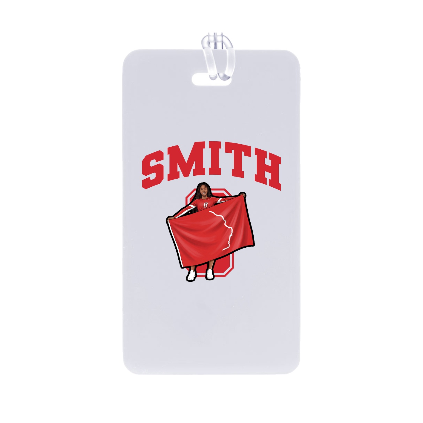 Bag Tag — Number in Classic