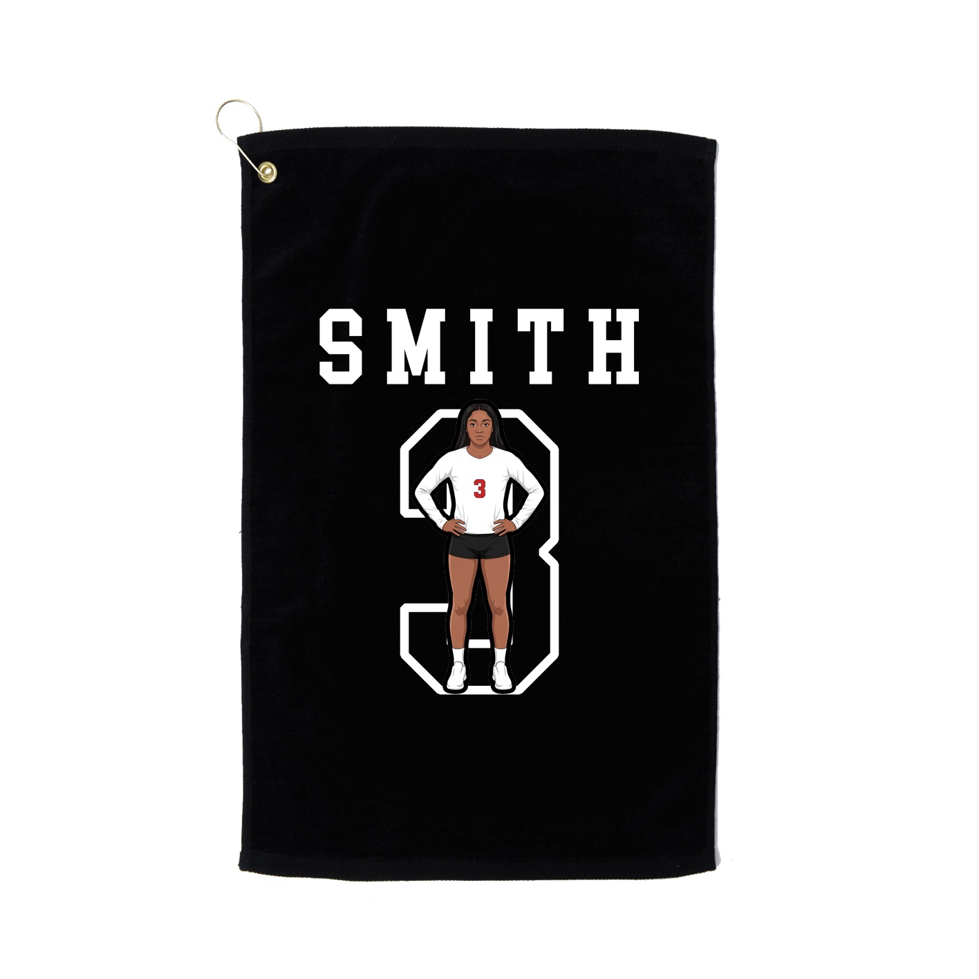 Golf Towel — Shirsey in Black
