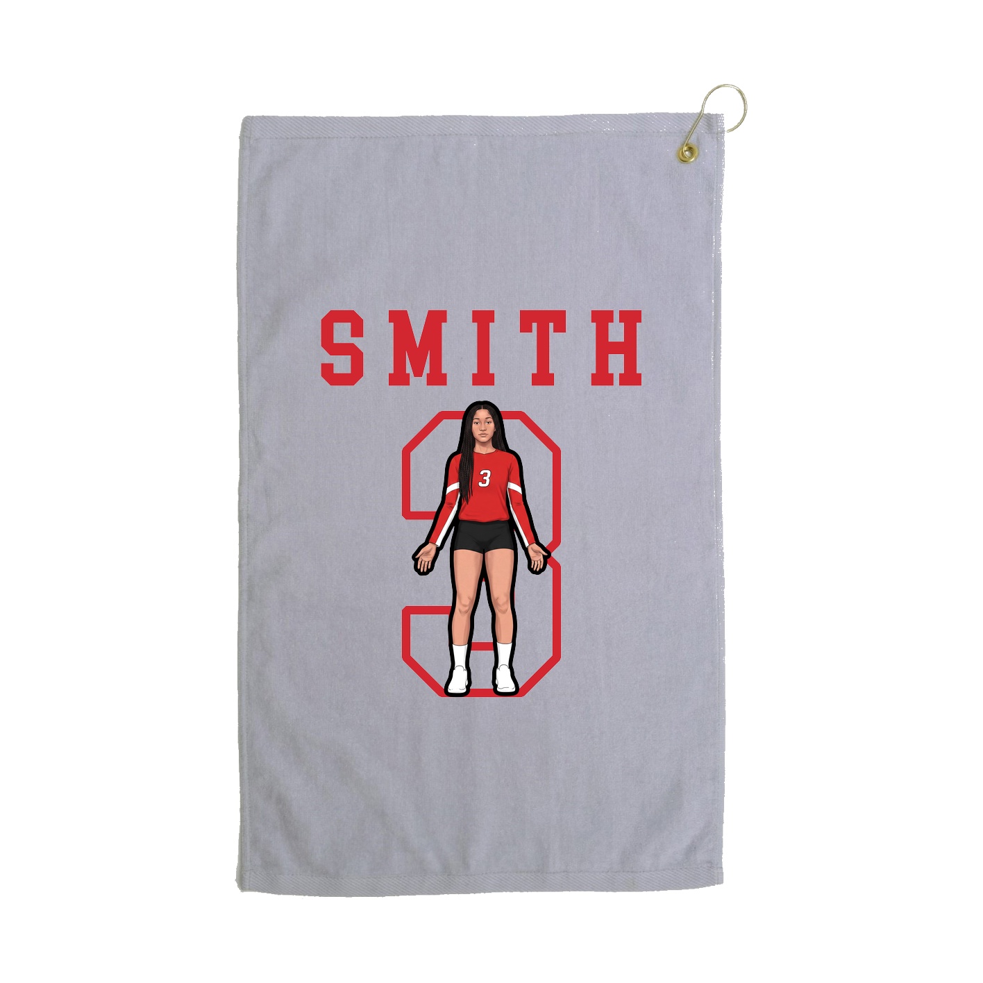 Golf Towel — Shirsey in Grey