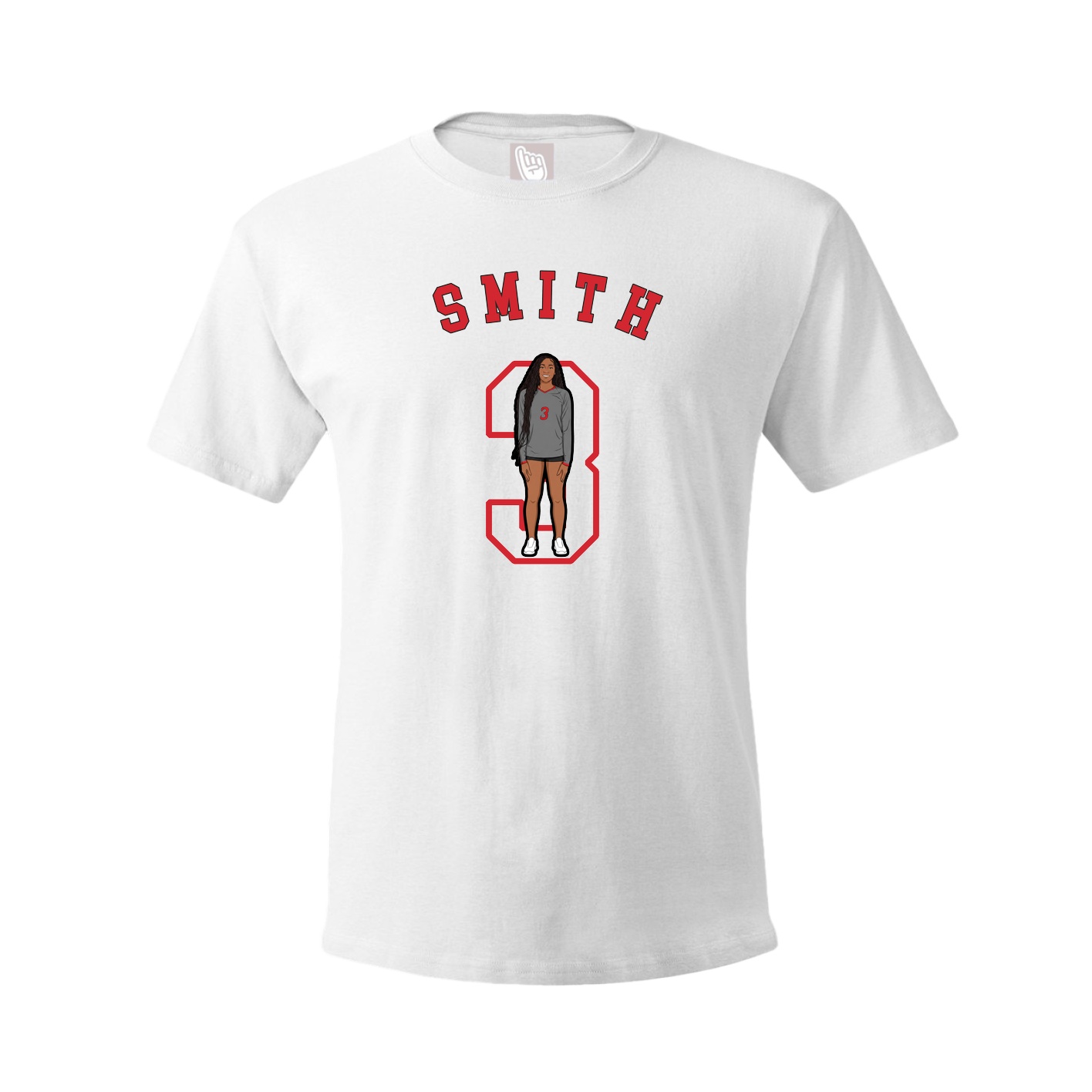 Tee — Shirsey Arch in White