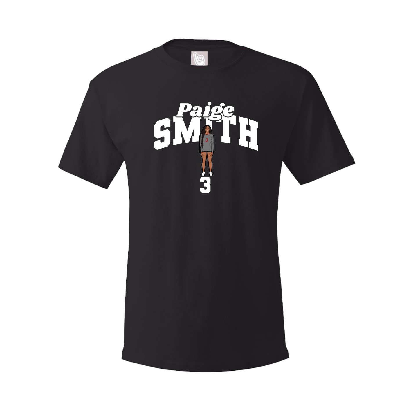 Youth Tee — Signature Arch in Black