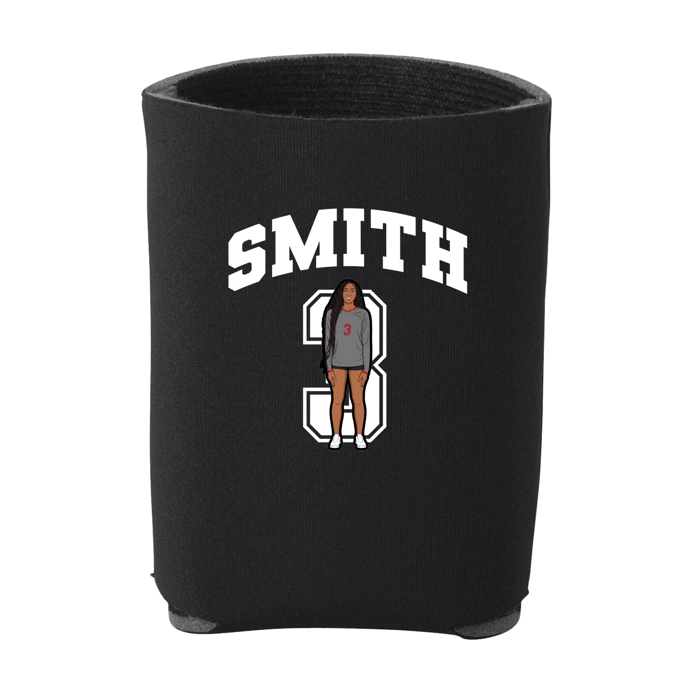 Can Holder — Number in Black