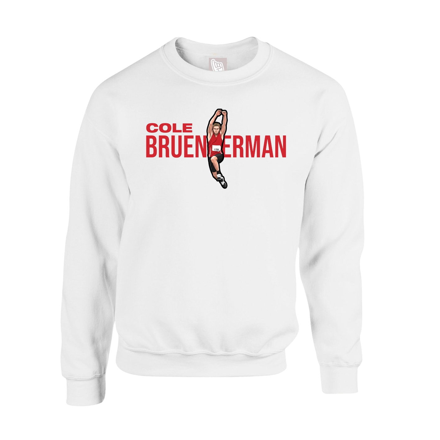 Fleece Crew — Player Name in White