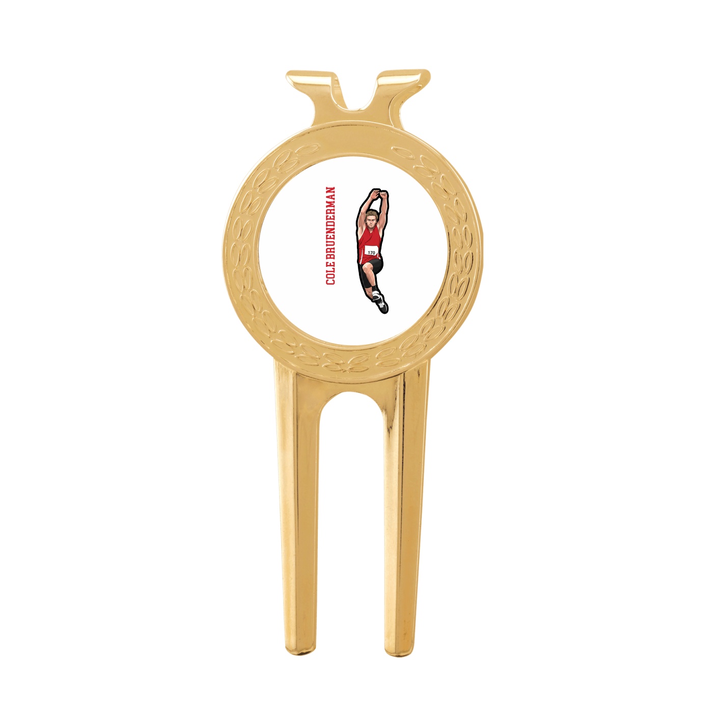Divot Tool with Ball Marker — Name Vertical in Classic