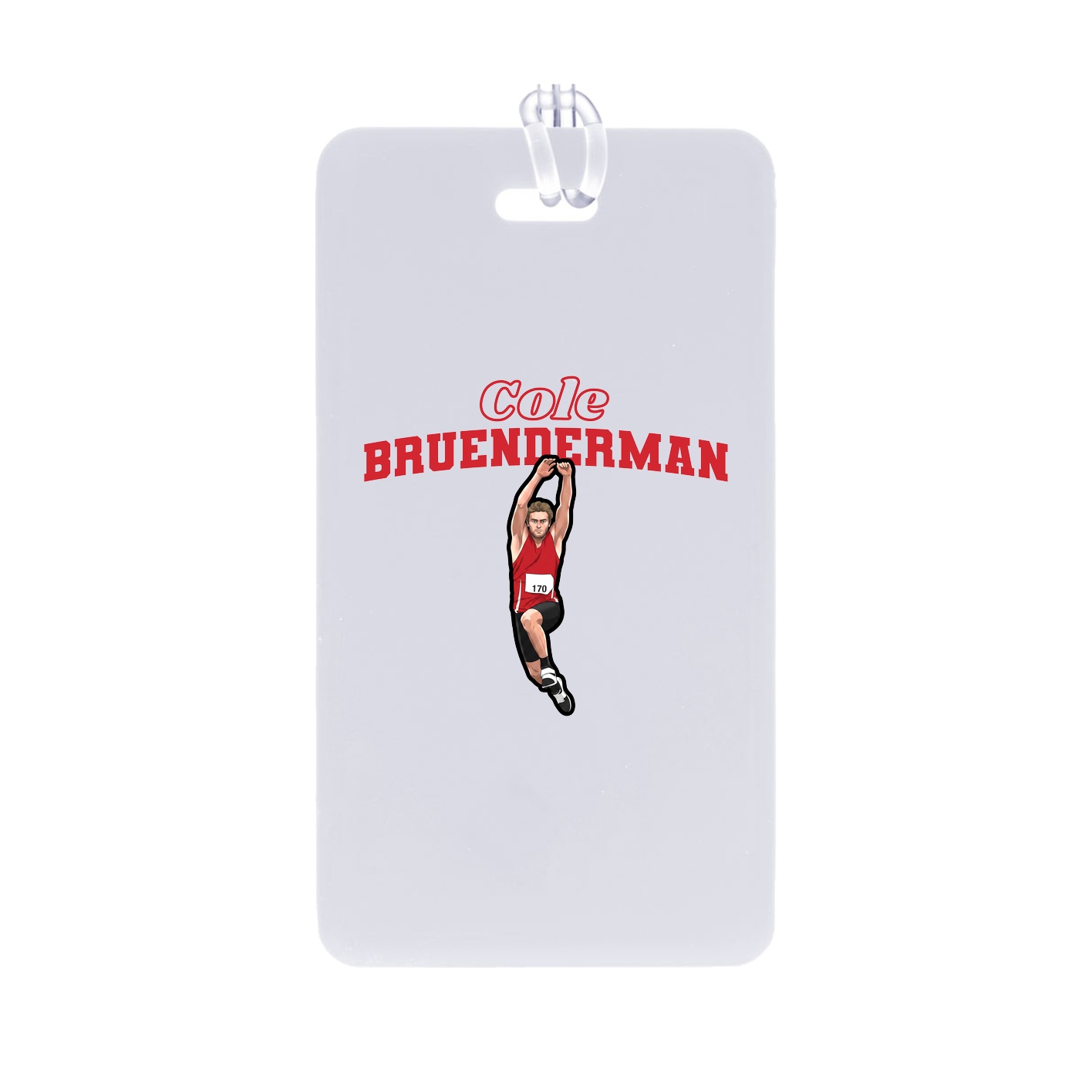 Bag Tag — Name Arch in Classic