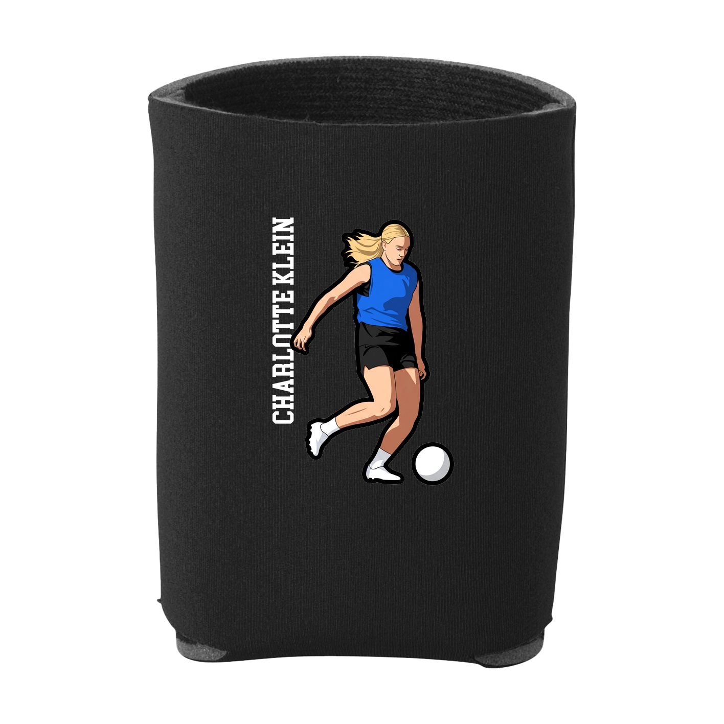 Can Holder — Name Vertical in Black