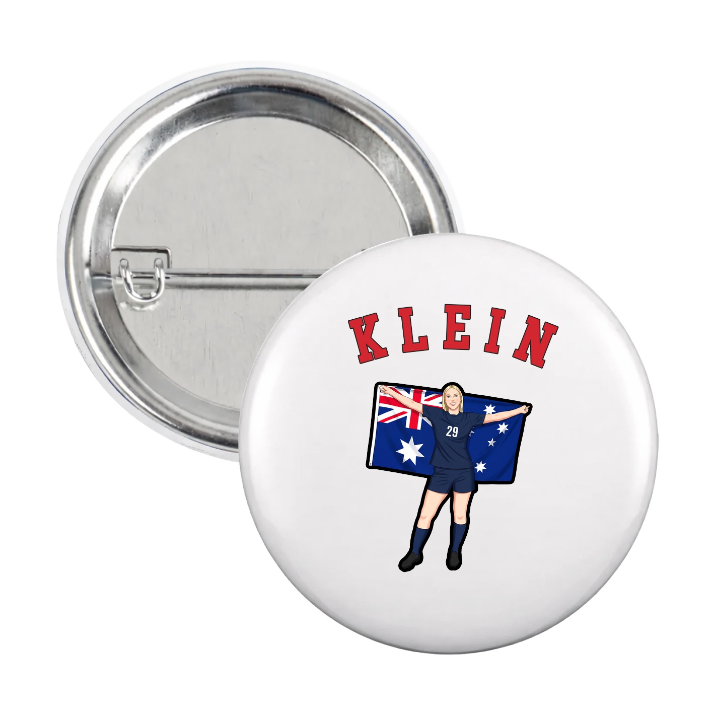 Game Day Button — Shirsey Arch in White