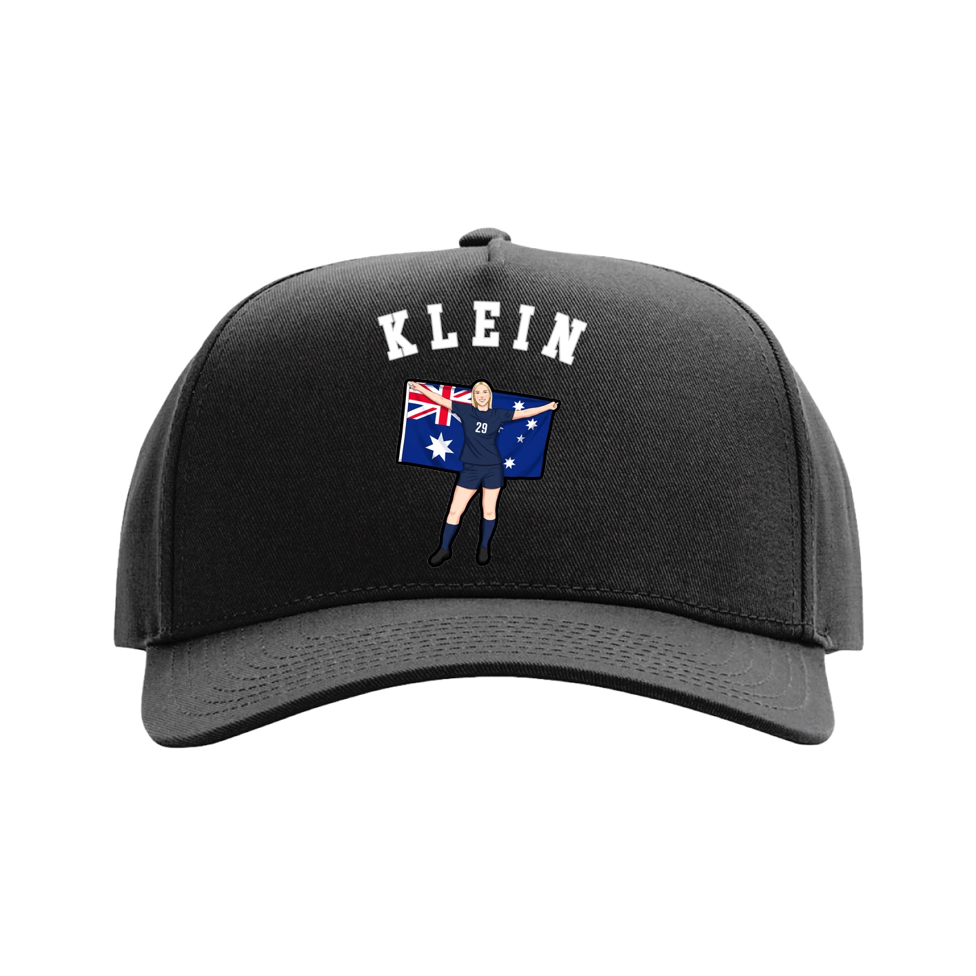 Full Fabric Five-Panel Champ Cap