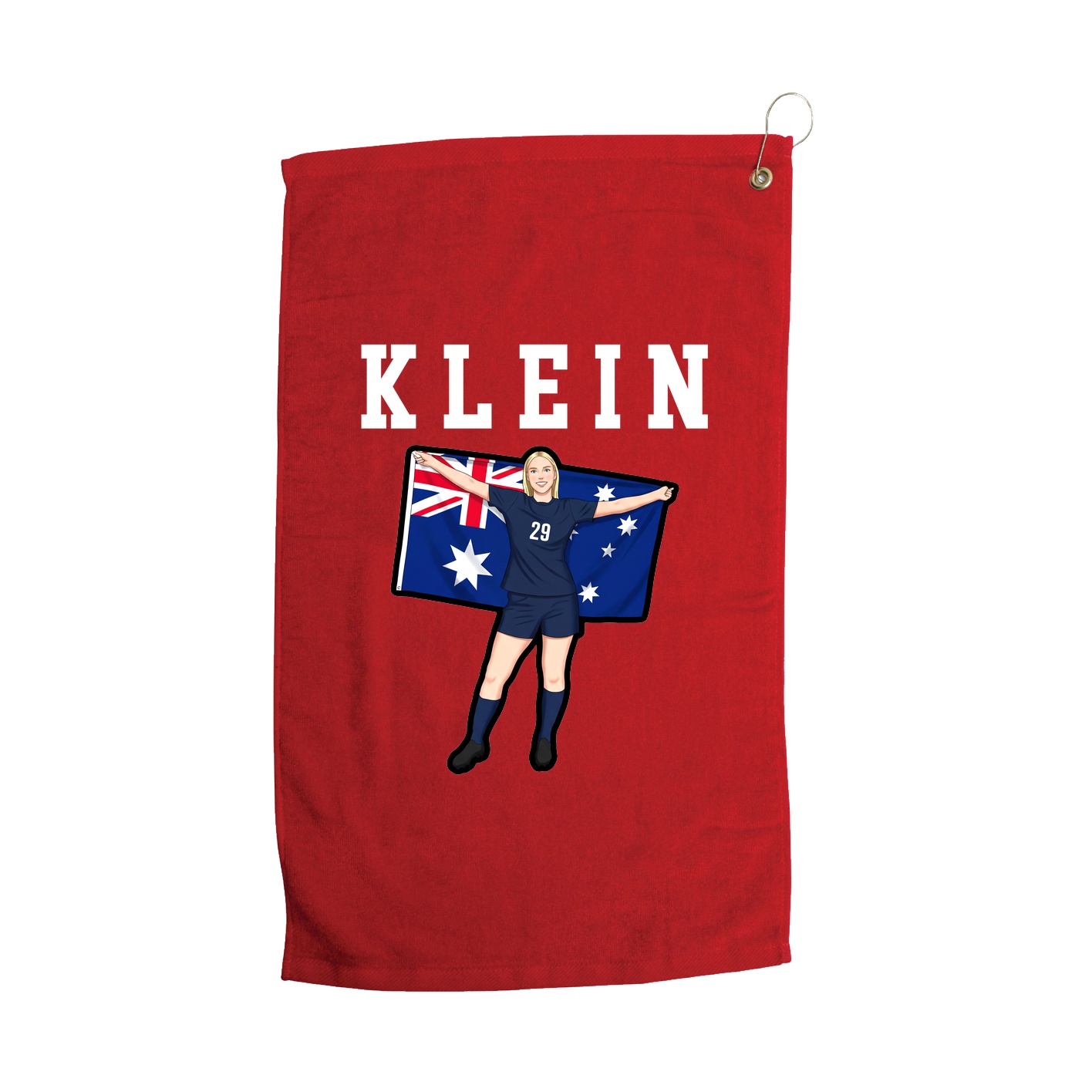 Golf Towel — Shirsey in Red