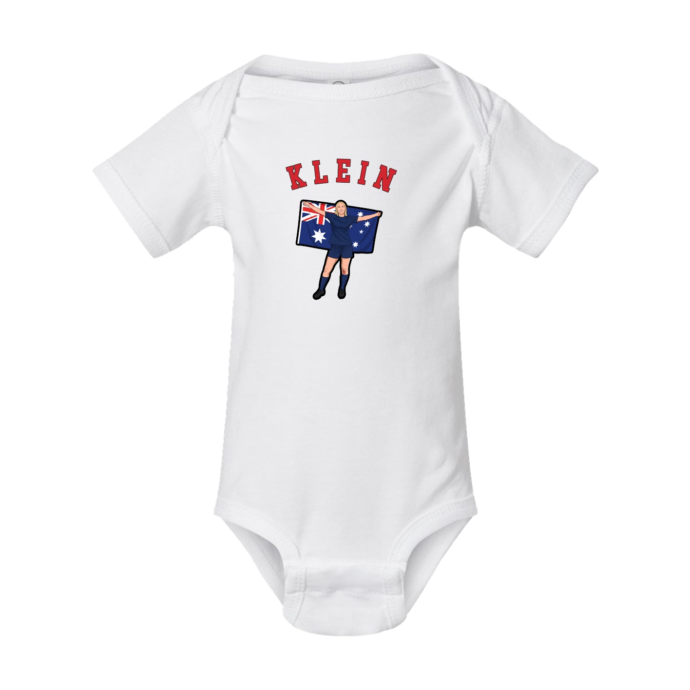 Baby Onesie — Shirsey Arch in White