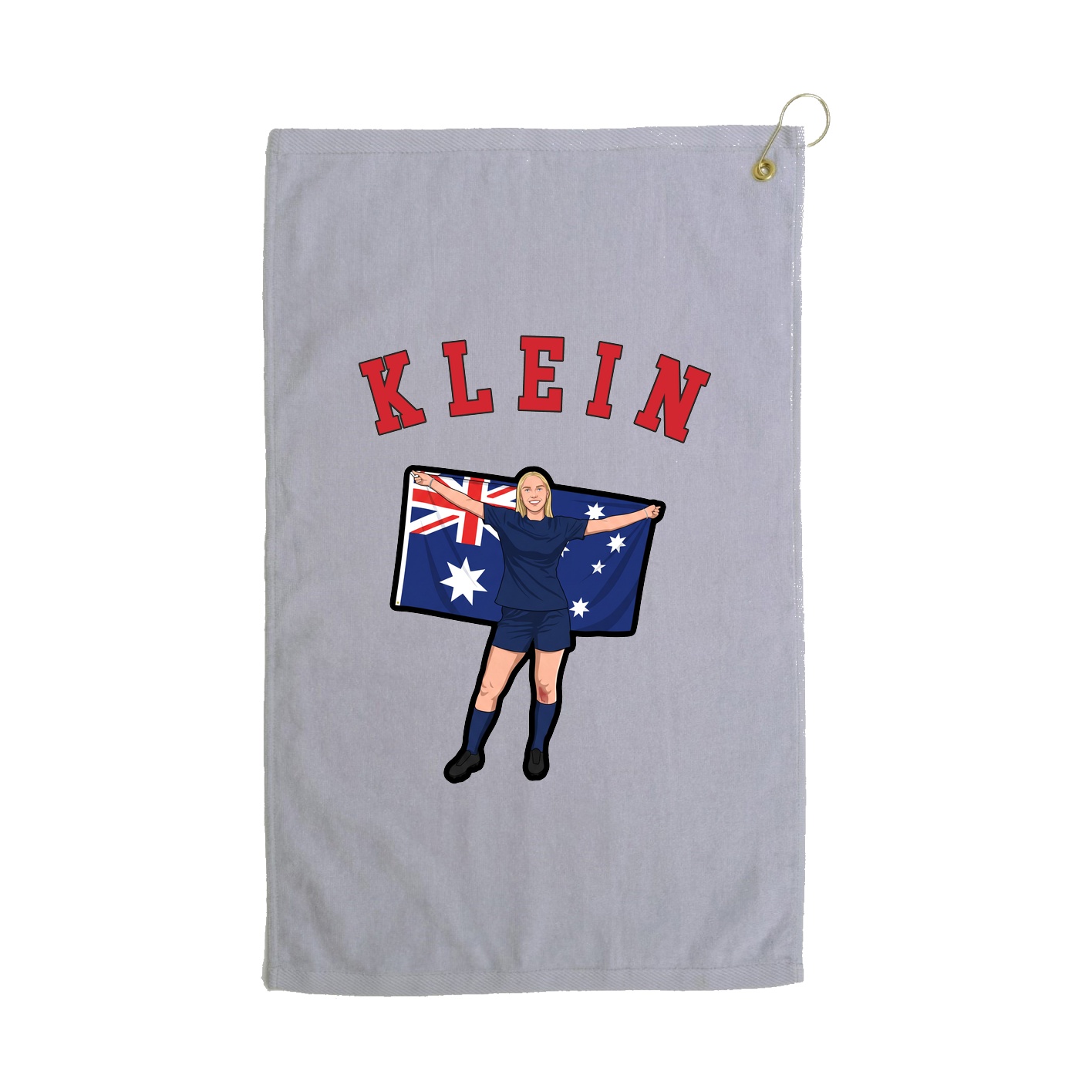 Golf Towel — Shirsey Arch in Grey
